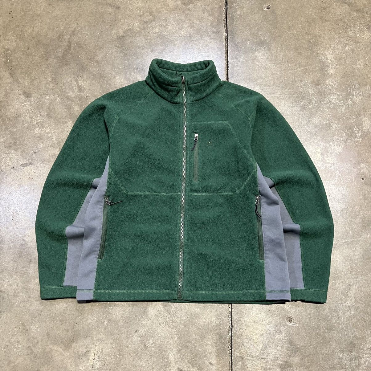 Nike ACG Vintage Nike ACG Fleece Jacket Lightweight Zip Up Gorpcore Size US S / EU 44-46 / 1 - 1 Thumbnail