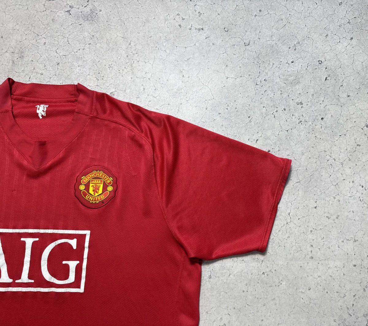 Nike Nike FC Manchester United 2007/2009 Vintage Soccer Jersey Size US XL / EU 56 / 4 - 5 Thumbnail