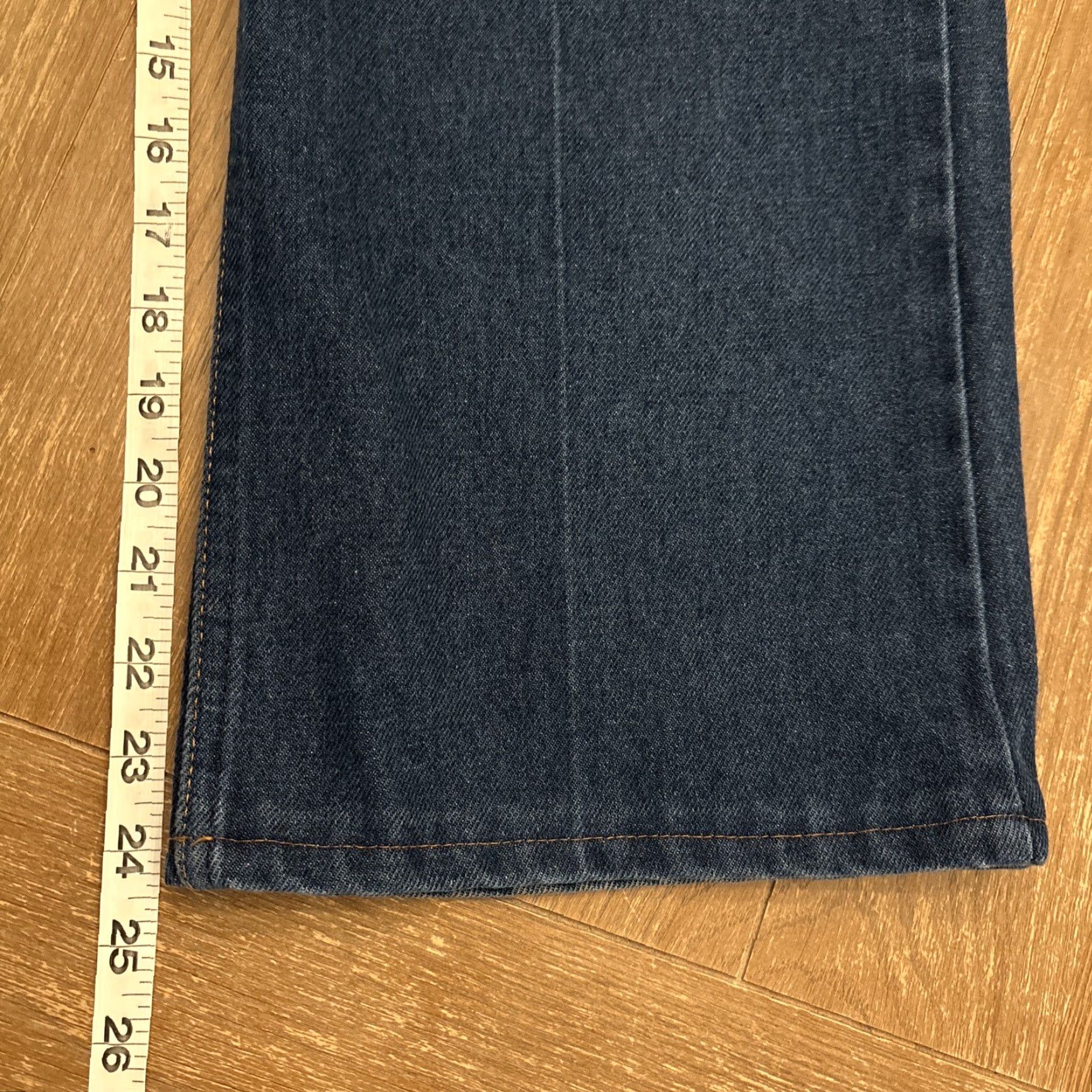 Levi's VINTAGE Levi's 575 Orange Tag Jeans 36x22 Blue Straight Mens Size US 36 / EU 52 - 3 Thumbnail