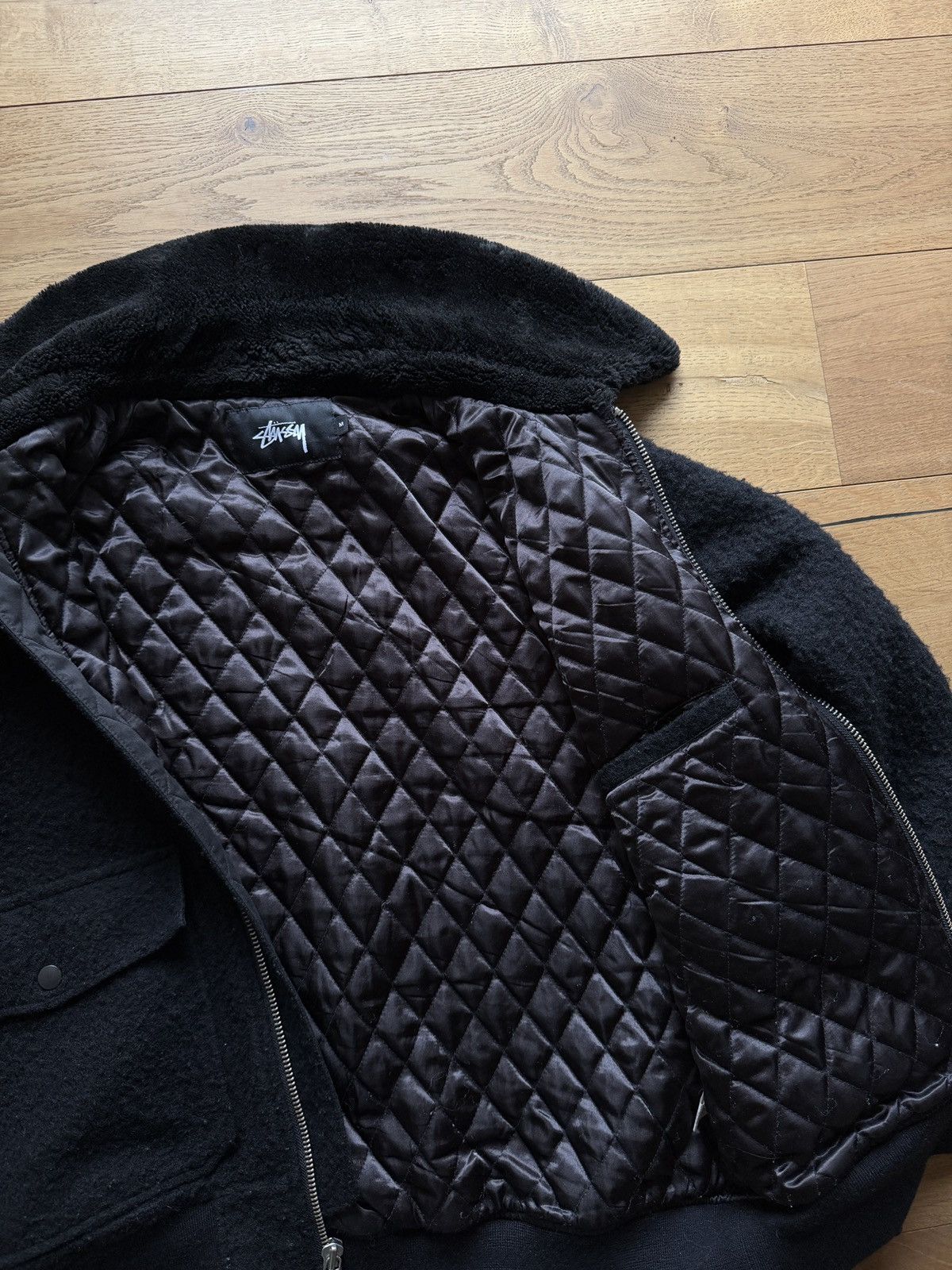 Stussy stussy archive wool bomber Size US M / EU 48-50 / 2 - 3 Thumbnail
