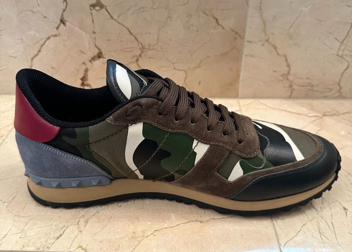 Valentino Valentino Garavani Men's Camouflage RockRunner $790 Size 45 Size US 12 / EU 45 - 5 Thumbnail