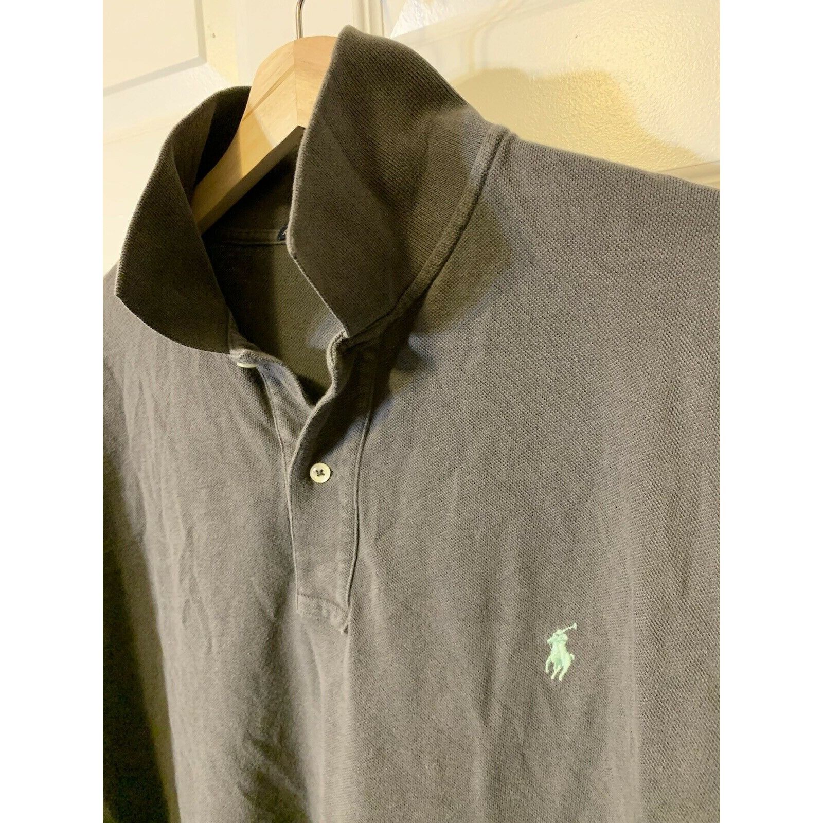 Polo Ralph Lauren Polo Ralph Lauren Pony Shirt Men’s Sz 1XB Big Gray Size US XL / EU 56 / 4 - 1 Thumbnail