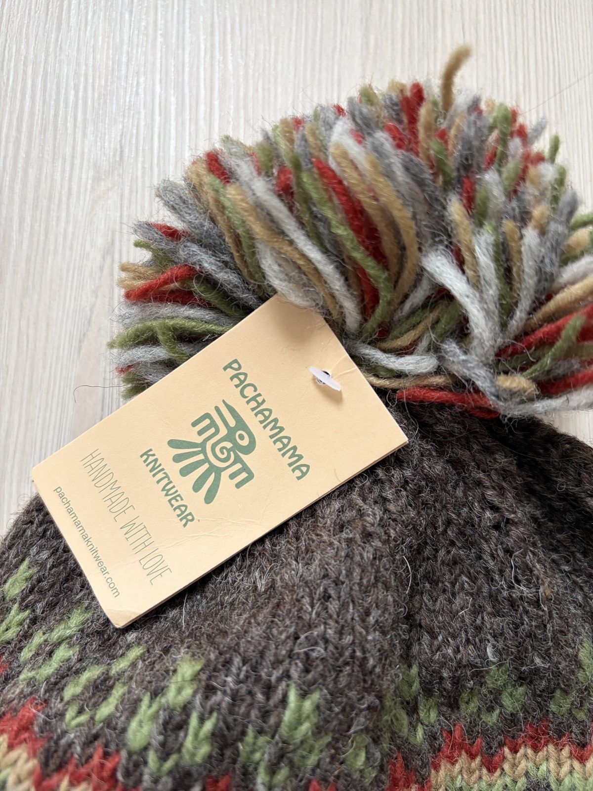 Other Pachamama Westport Pompom Bobble Wool Hat Size ONE SIZE - 3 Thumbnail