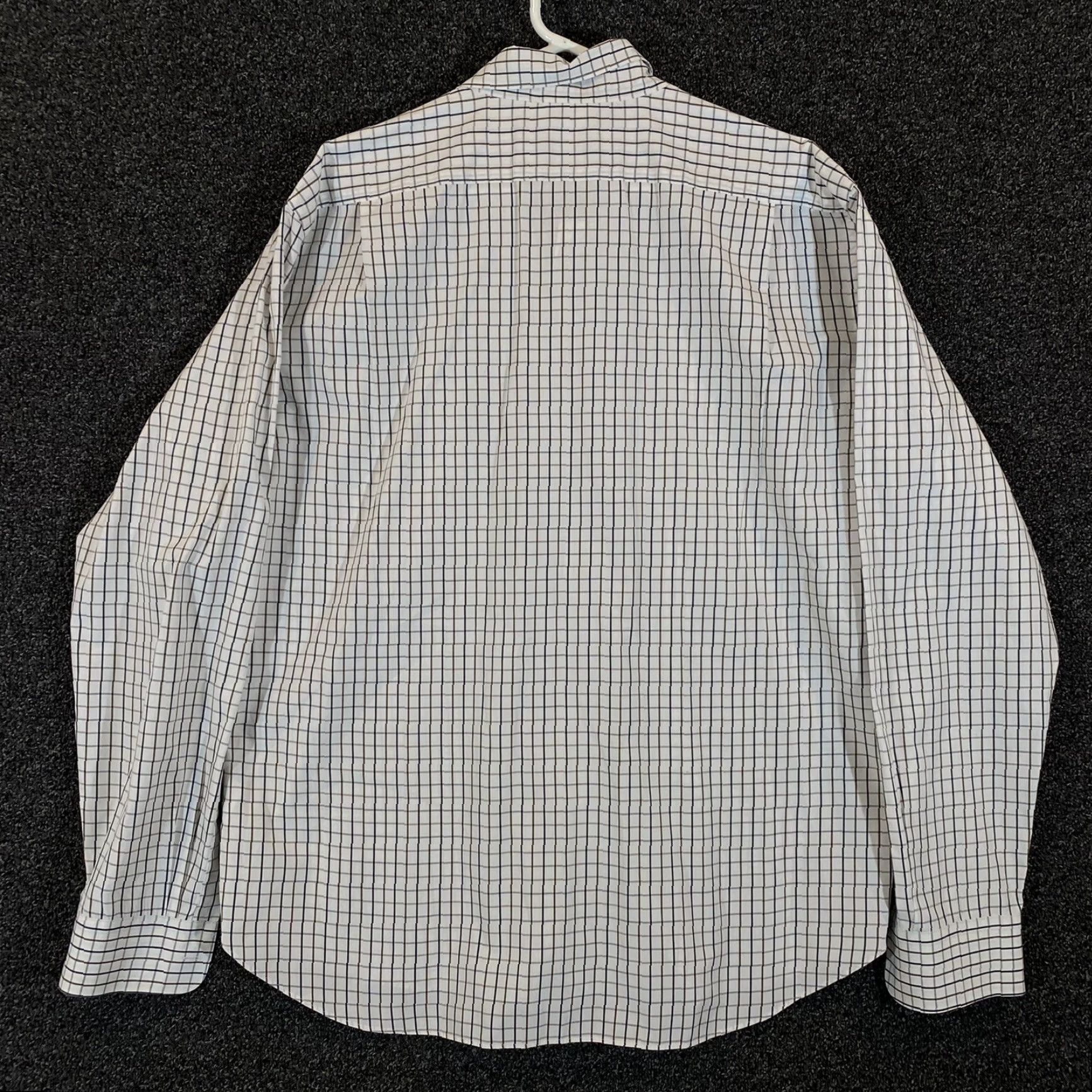 Vintage Driza-Bone Shirt Mens 2XL White Black Plaid Long Sleeve Button-Up Size US XXL / EU 58 / 5 - 6 Thumbnail