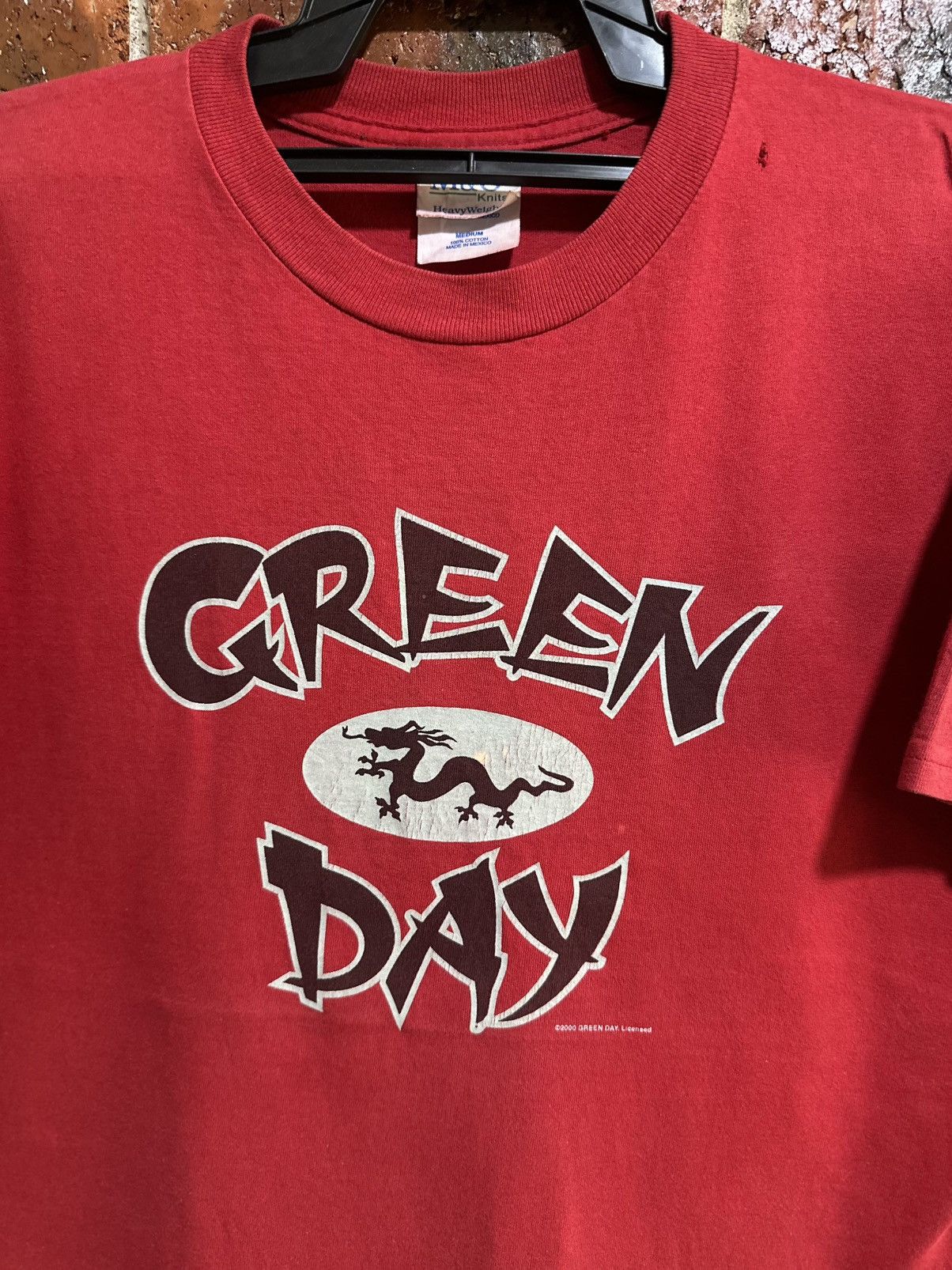 Band Tees Thrashed Vintage Green Day Faded Tee Size US M / EU 48-50 / 2 - 2 Thumbnail