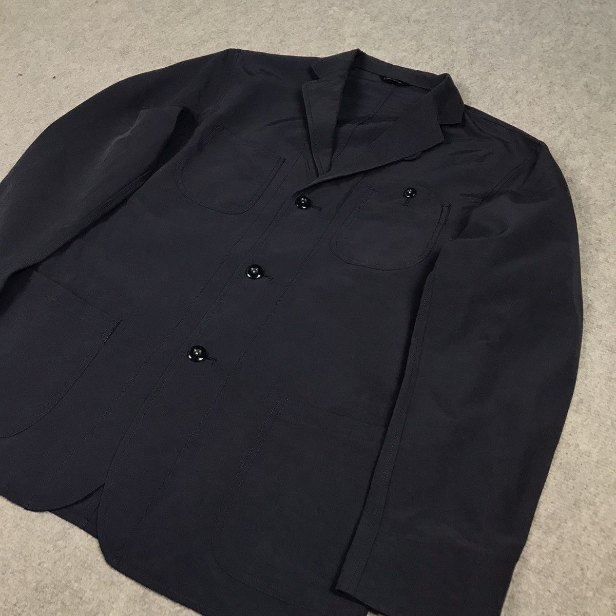 Baracuta 2000s BARACUTA NAVY BUTTON CLASSIC BLAZER JACKET Size US M / EU 48-50 / 2 - 4 Thumbnail