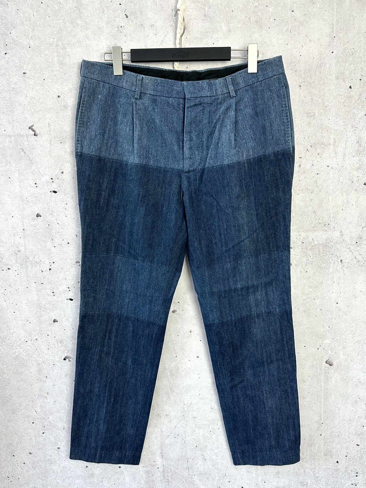 Valentino Valentino Made in Italy Two Tone Blue Men’s Denim Pants Size US 36 / EU 52 - 1 Thumbnail