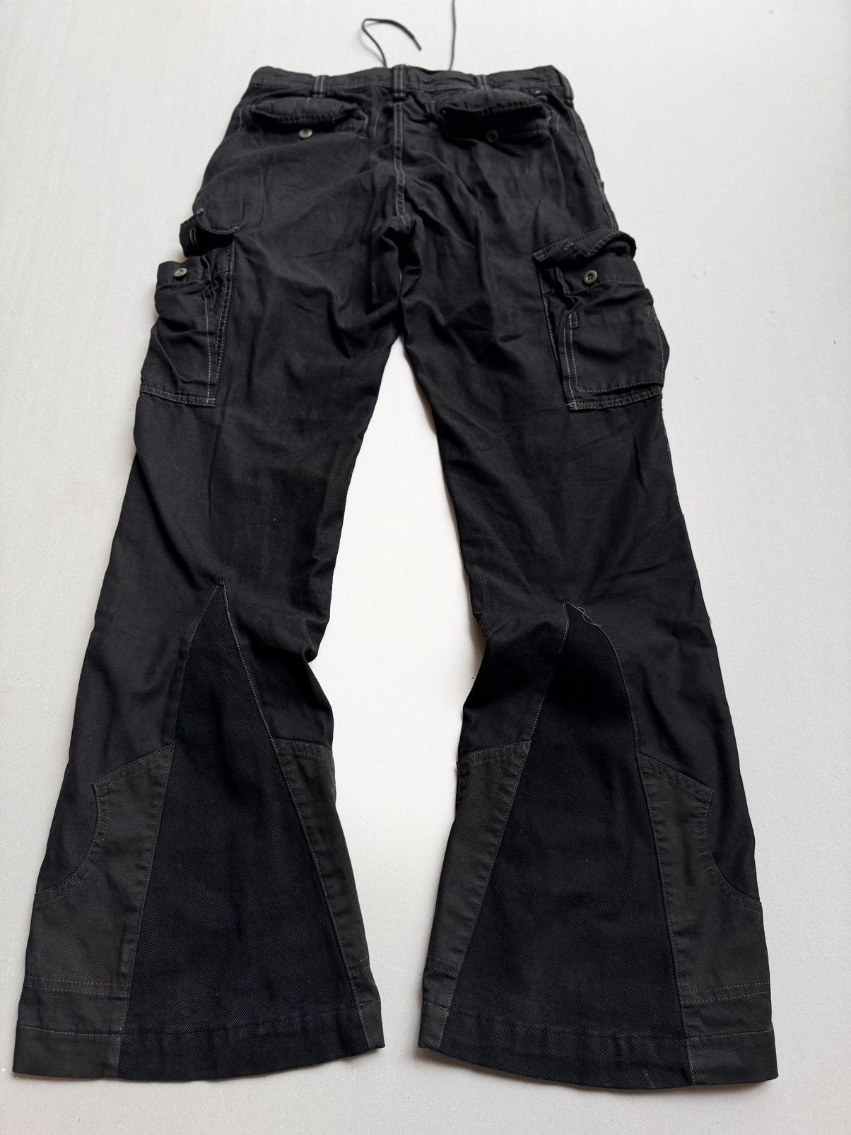 Japanese Brand Vertgarments lace up flare cargo pants Size US 28 / EU 44 - 4 Thumbnail