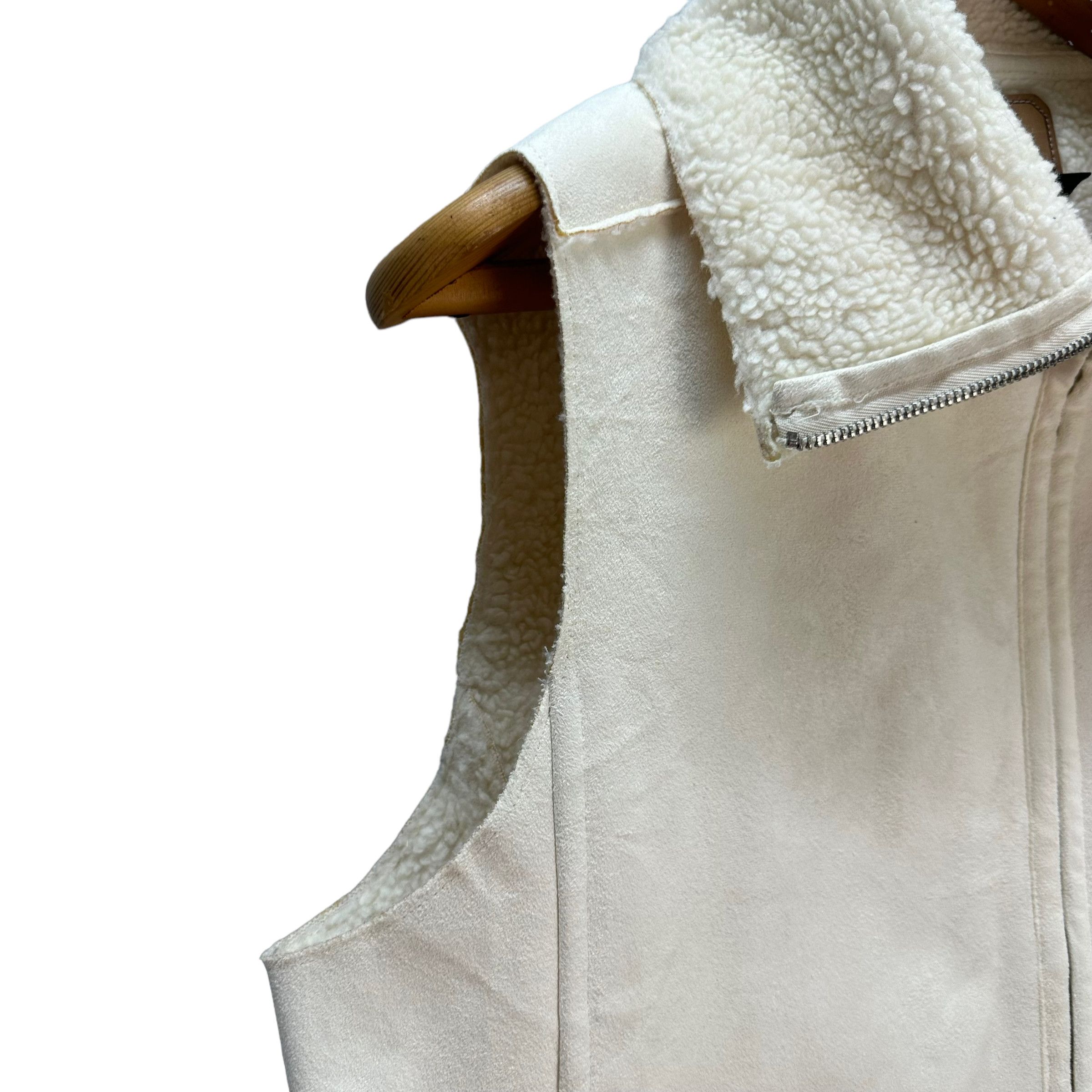 Ralph Lauren LAUREN RALPH LAUREN SHERPA WHITE VEST #8447-009 Size US S / EU 44-46 / 1 - 4 Thumbnail