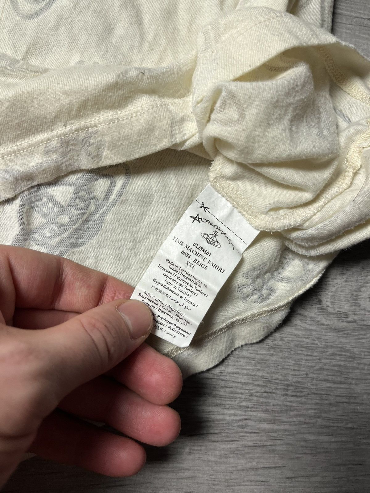 Vivienne Westwood Vivienne Westwood x Anglomania Tshirt sphere monogram Size US L / EU 52-54 / 3 - 5 Thumbnail