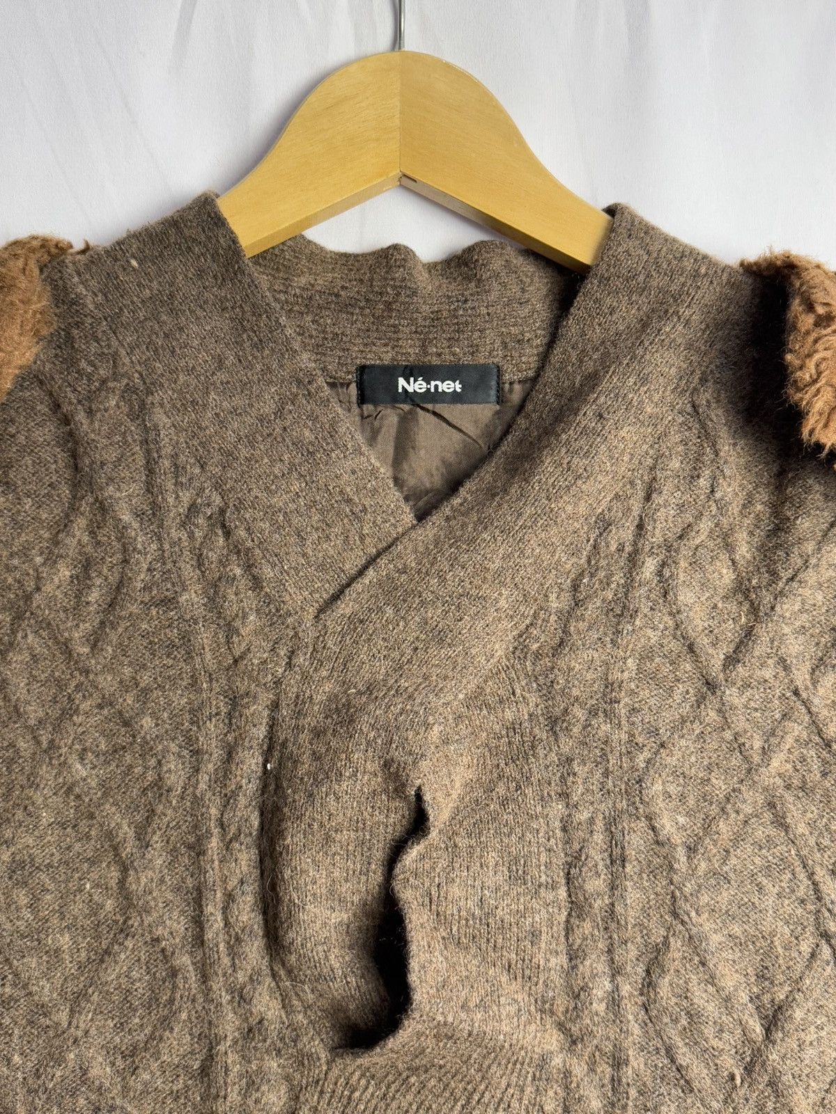 Issey Miyake Issey Miyake Fur Knit Archived Japanese Ne Net Size US L / EU 52-54 / 3 - 4 Thumbnail