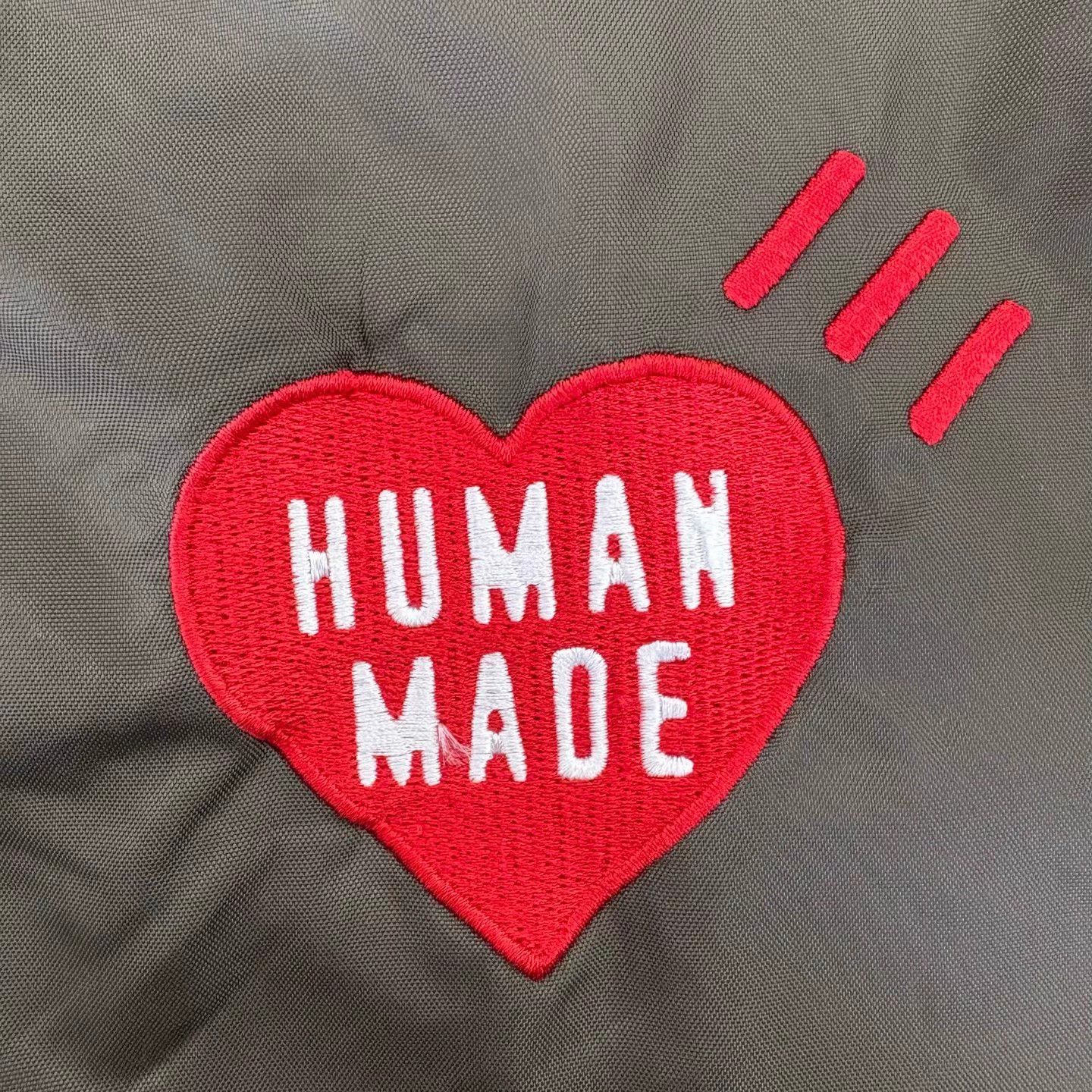 Human Made Human Made Hot Dog Embroidered Heart Coach Jacket Size US XL / EU 56 / 4 - 4 Thumbnail