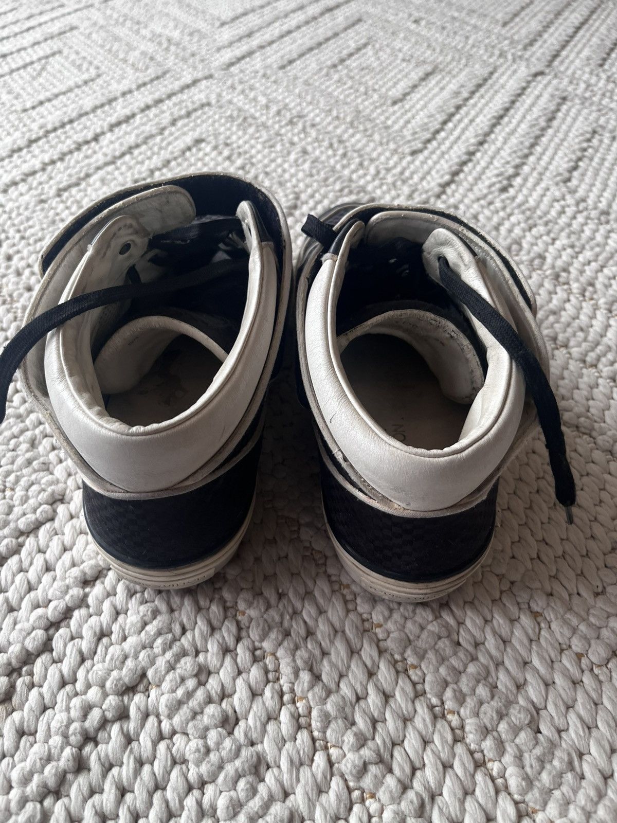 Louis Vuitton Louis Vuitton SS11 checkered acapulco mens sneakers Size US 9.5 / EU 42-43 - 6 Thumbnail