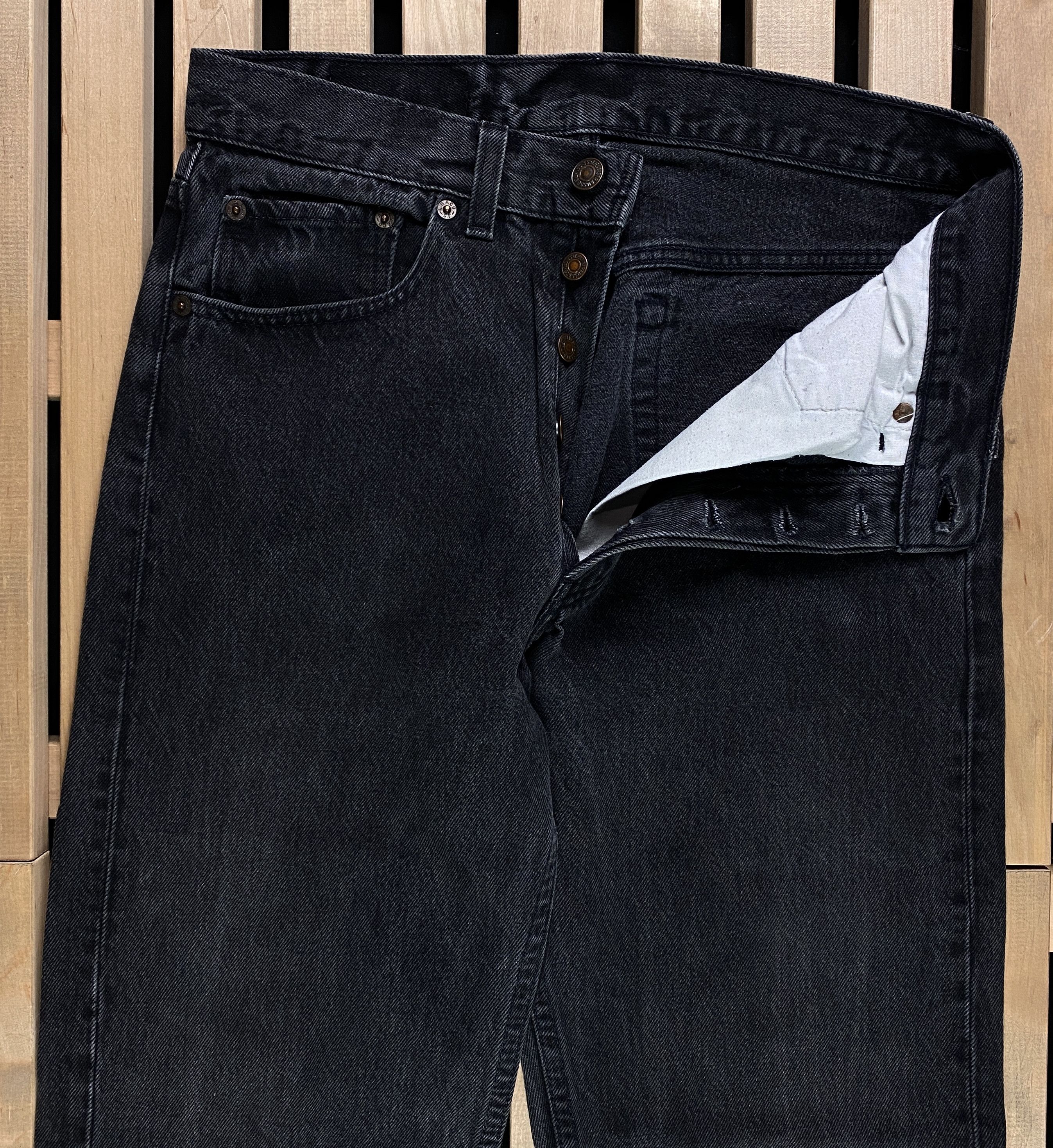 Levi's × Levi's Vintage Clothing × Vintage Mens Jeans Denim Levis 501 USA Vintage Size 31 Size US 31 - 4 Thumbnail