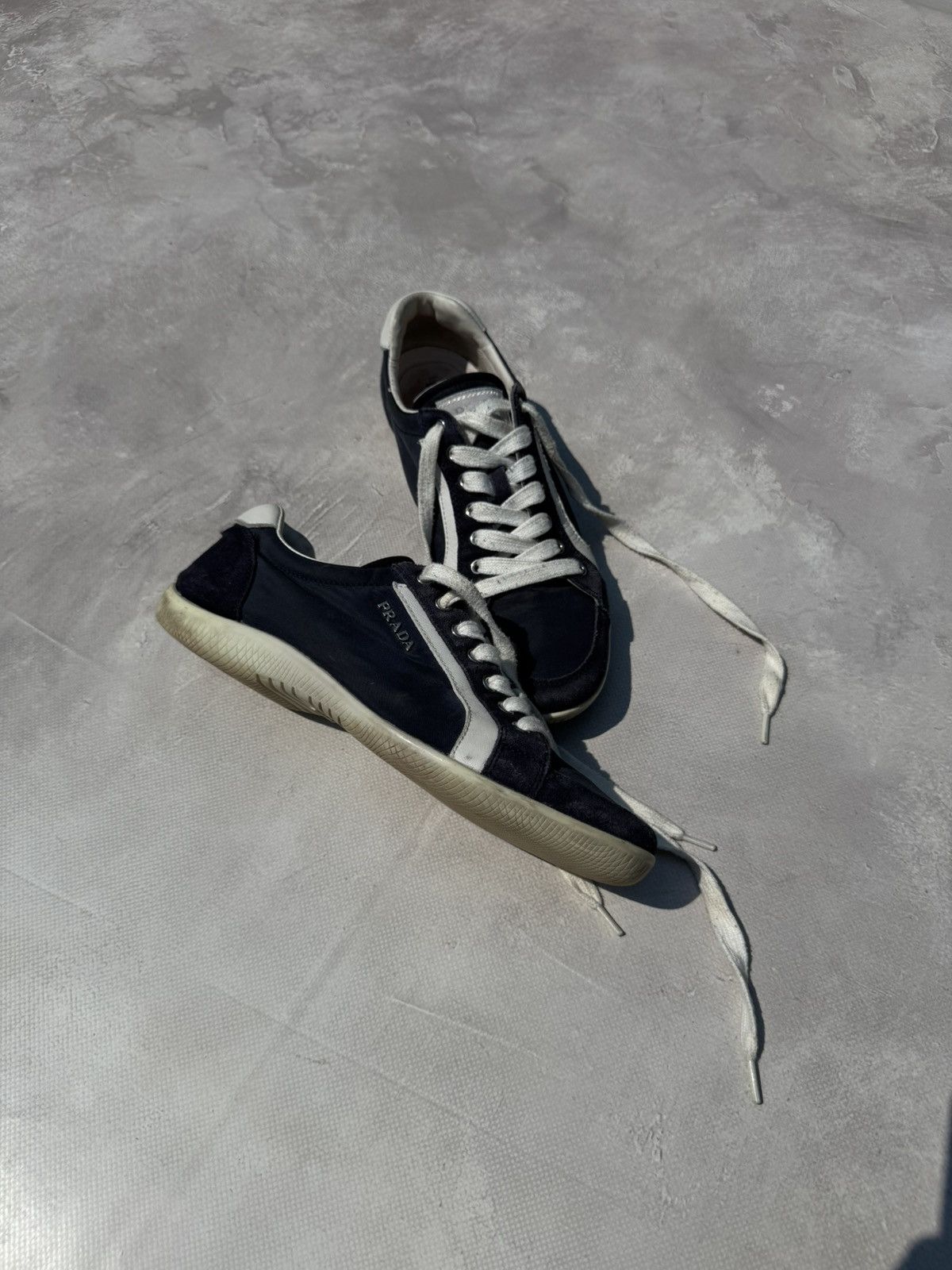 Prada Prada Nylon&Suede Sneakers Size US 9 / IT 39 - 3 Thumbnail