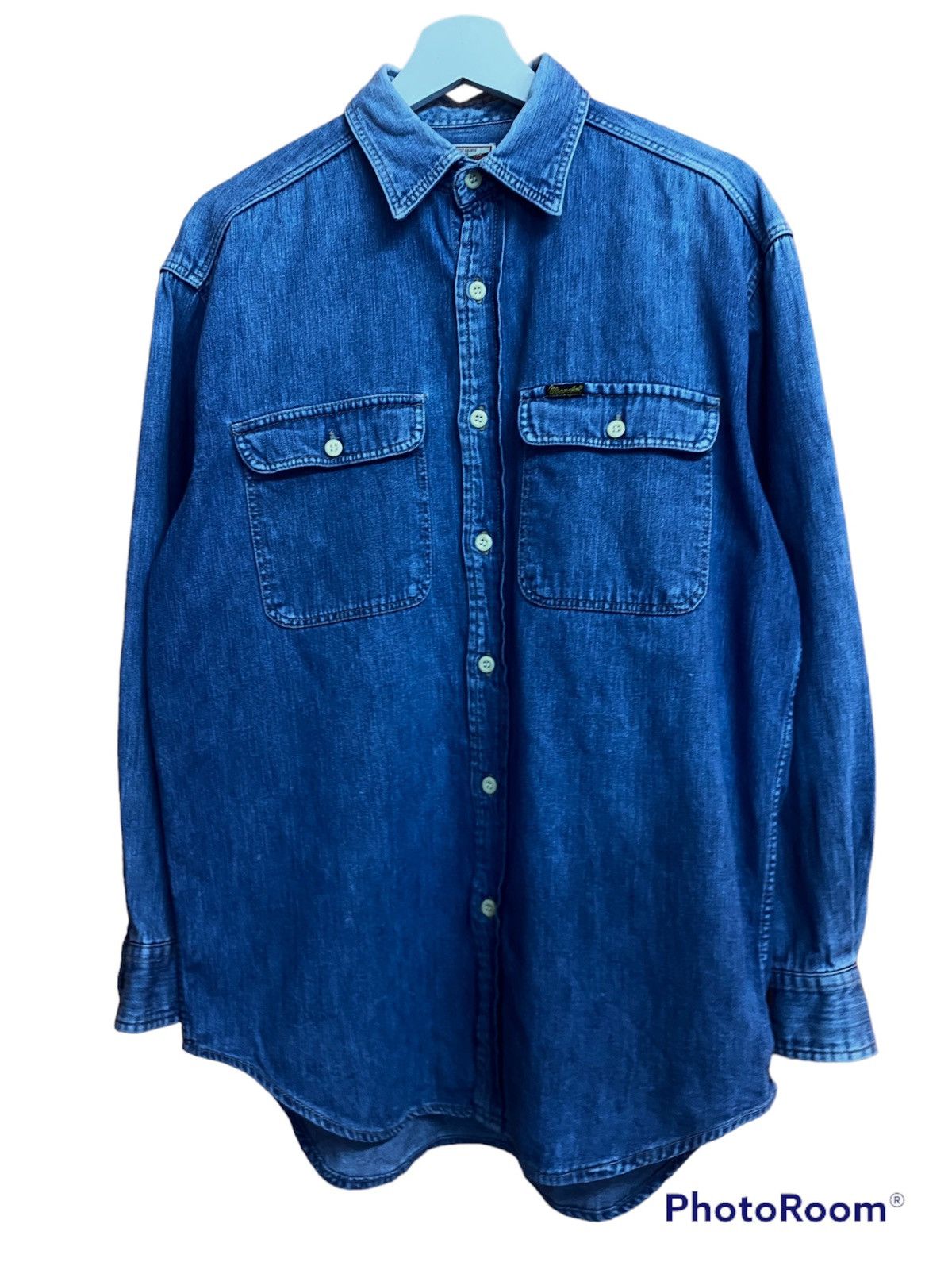 Vintage × Wrangler Wrangler Shirt Button Ups Size US M / EU 48-50 / 2 - 1 Thumbnail