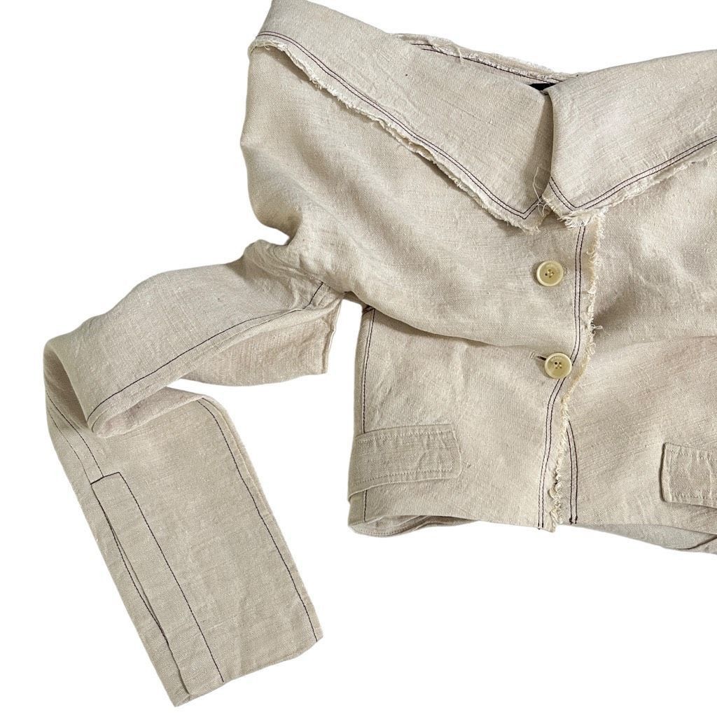 Jacquemus JACQUEMUS La Veste Camargue in Light Beige Size M / US 6-8 / IT 42-44 - 5 Thumbnail