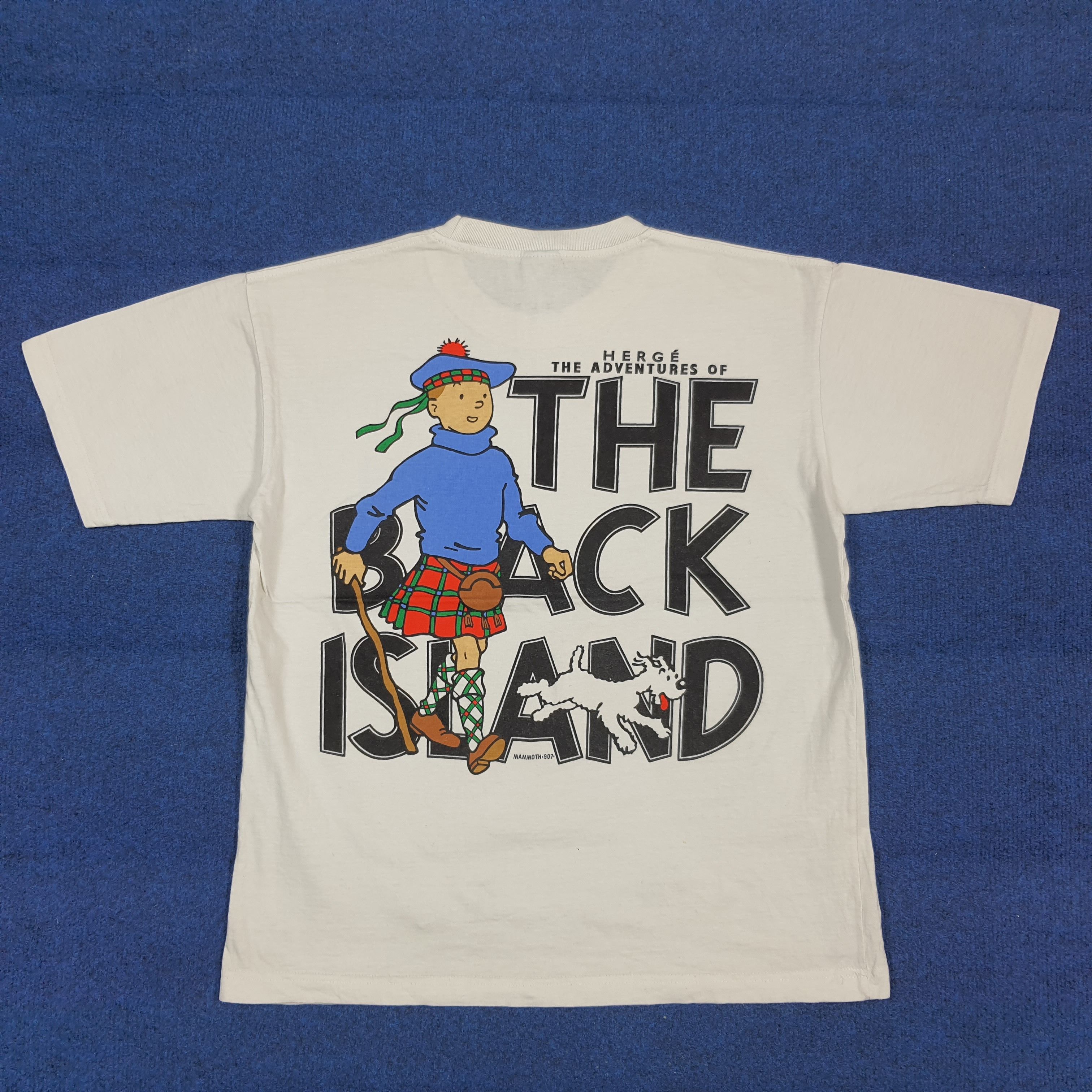 Vintage Vintage Adventure of Tintin Boxy Tshirt C294N66 Size US M / EU 48-50 / 2 - 1 Thumbnail