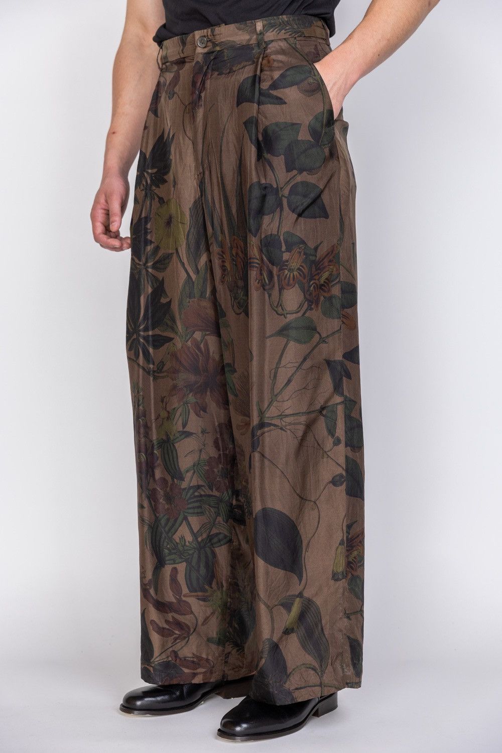 Dries Van Noten LastSize Dries Van Noten Pepper Lightweight Printed Silk Size US 34 / EU 50 - 3 Thumbnail