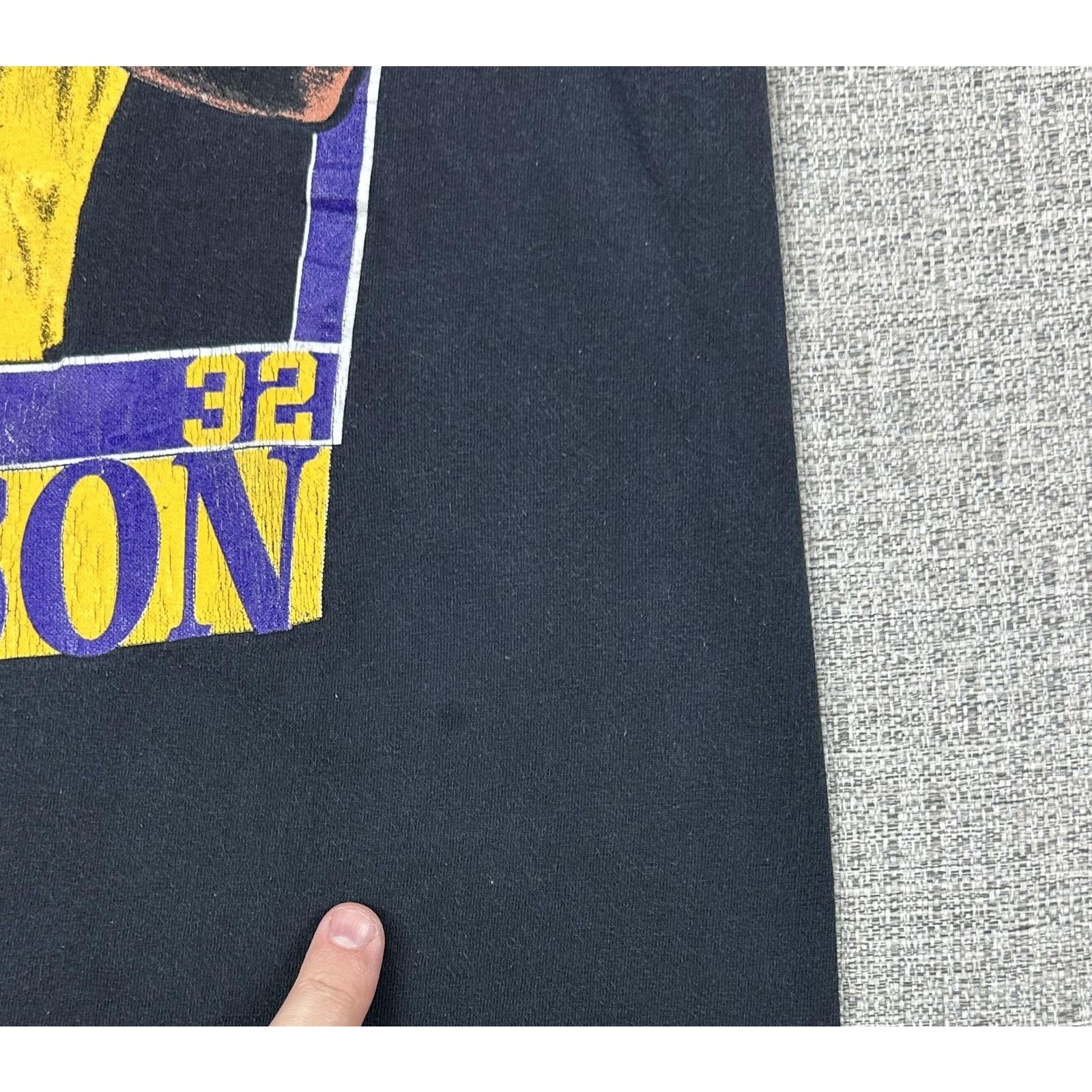 Nutmeg Los Angeles Lakers Shirt Sz L NBA Magic Johnson 90s Nutmeg Size US L / EU 52-54 / 3 - 15 Thumbnail