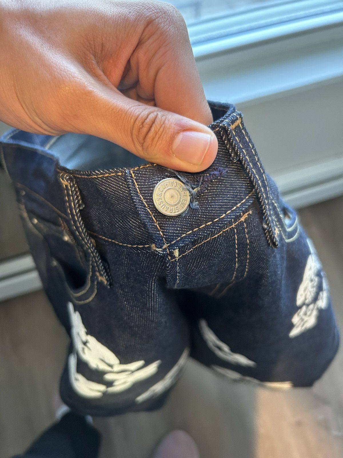DENIM TEARS × Levi's Denim Tears x Levi’s Cotton Wreath Jean Size US 32 / EU 48 - 6 Thumbnail