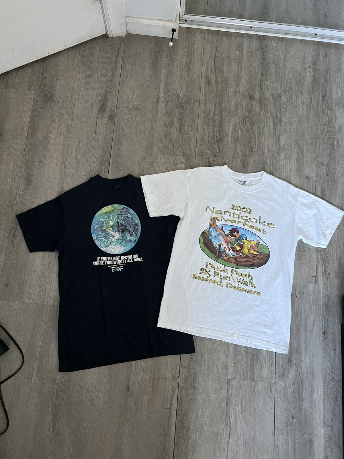 VTG EDF If You're Not Recycling / Riverfest Delaware Tees