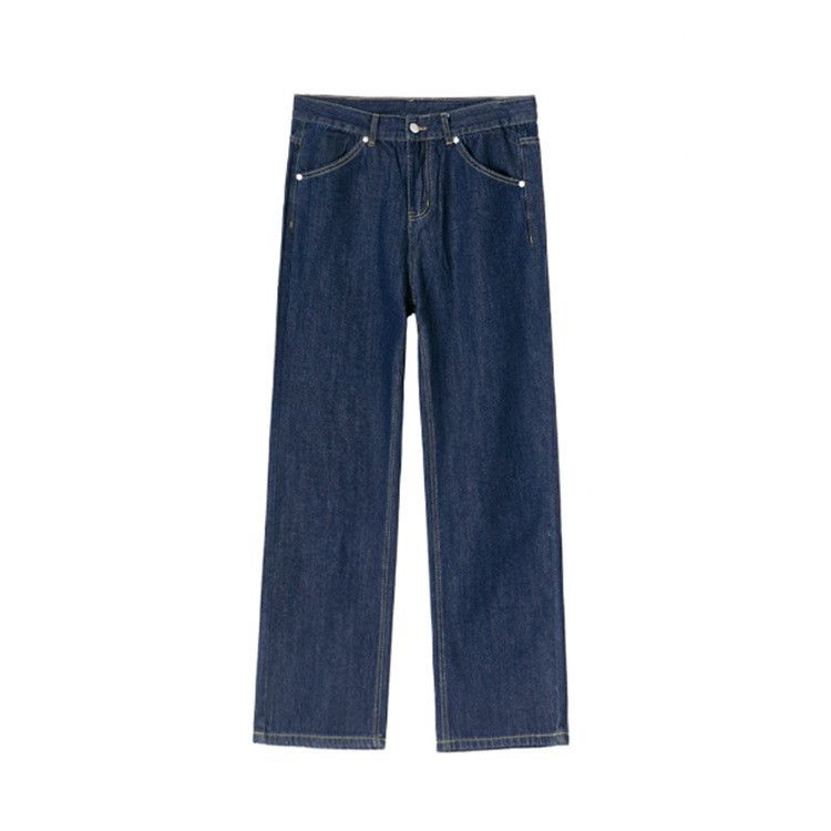 Japanese Brand × Jean Retro loose high street wide leg casual jeans Size US 32 / EU 48 - 6 Thumbnail