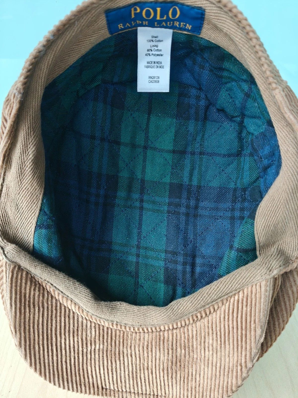 Polo Ralph Lauren Polo Ralph Lauren Corduroy Driver's Cap T/1910 Size ONE SIZE - 7 Thumbnail