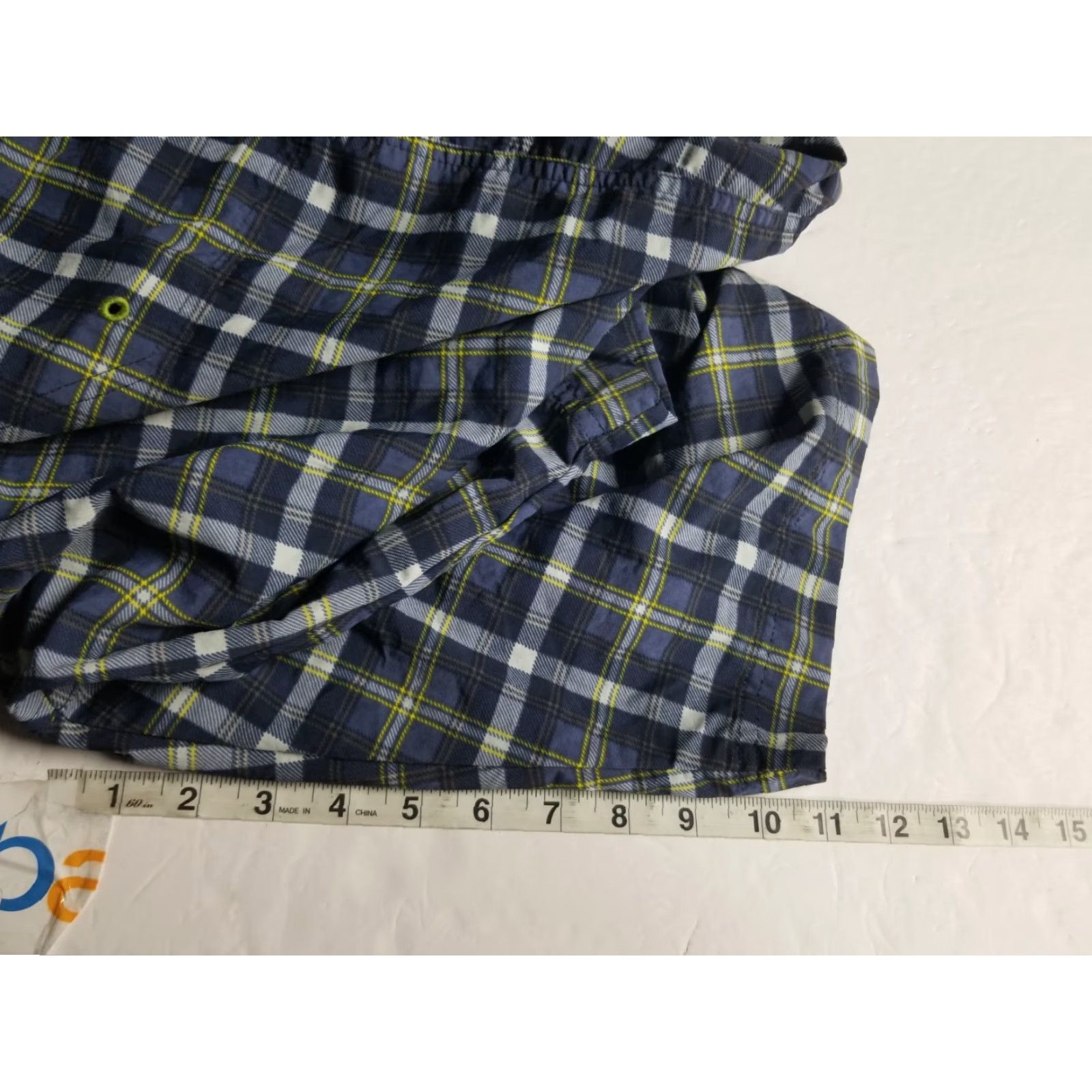 ExOfficio ExOfficio Cargo Shorts Mens Size 40 Plaid Outdoors Casual Lightweight Cargo Pocket Blue Regular 10in Inseam Seasonal Summer Winter Spring Fall Mens Size US 40 / EU 56 - 5 Thumbnail
