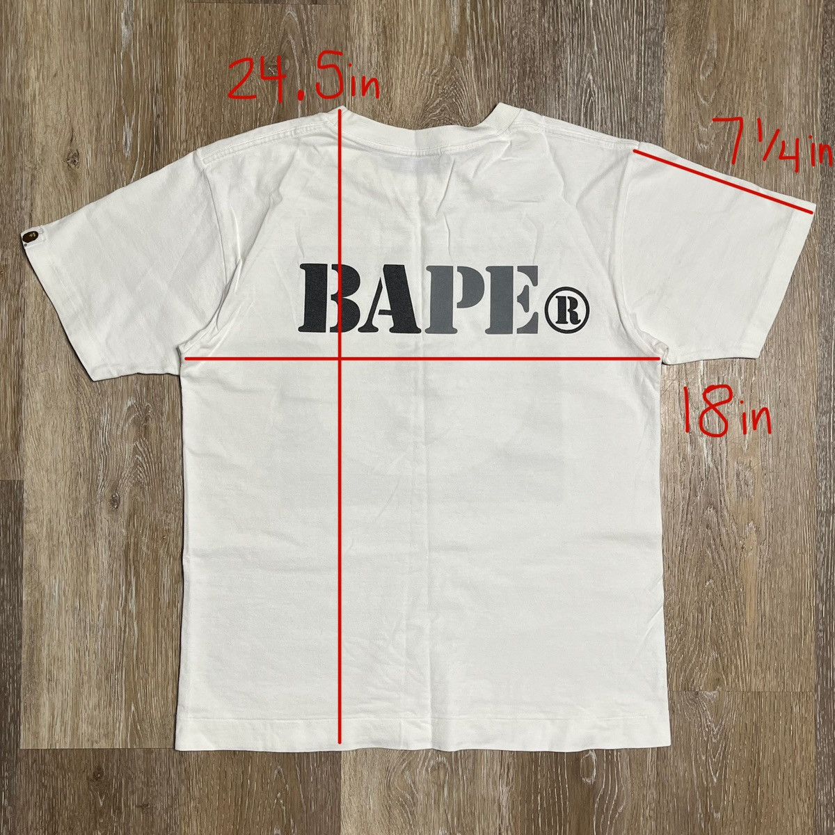 Bape RARE 90s nigo era public enemy bape tee Size US S / EU 44-46 / 1 - 2 Thumbnail