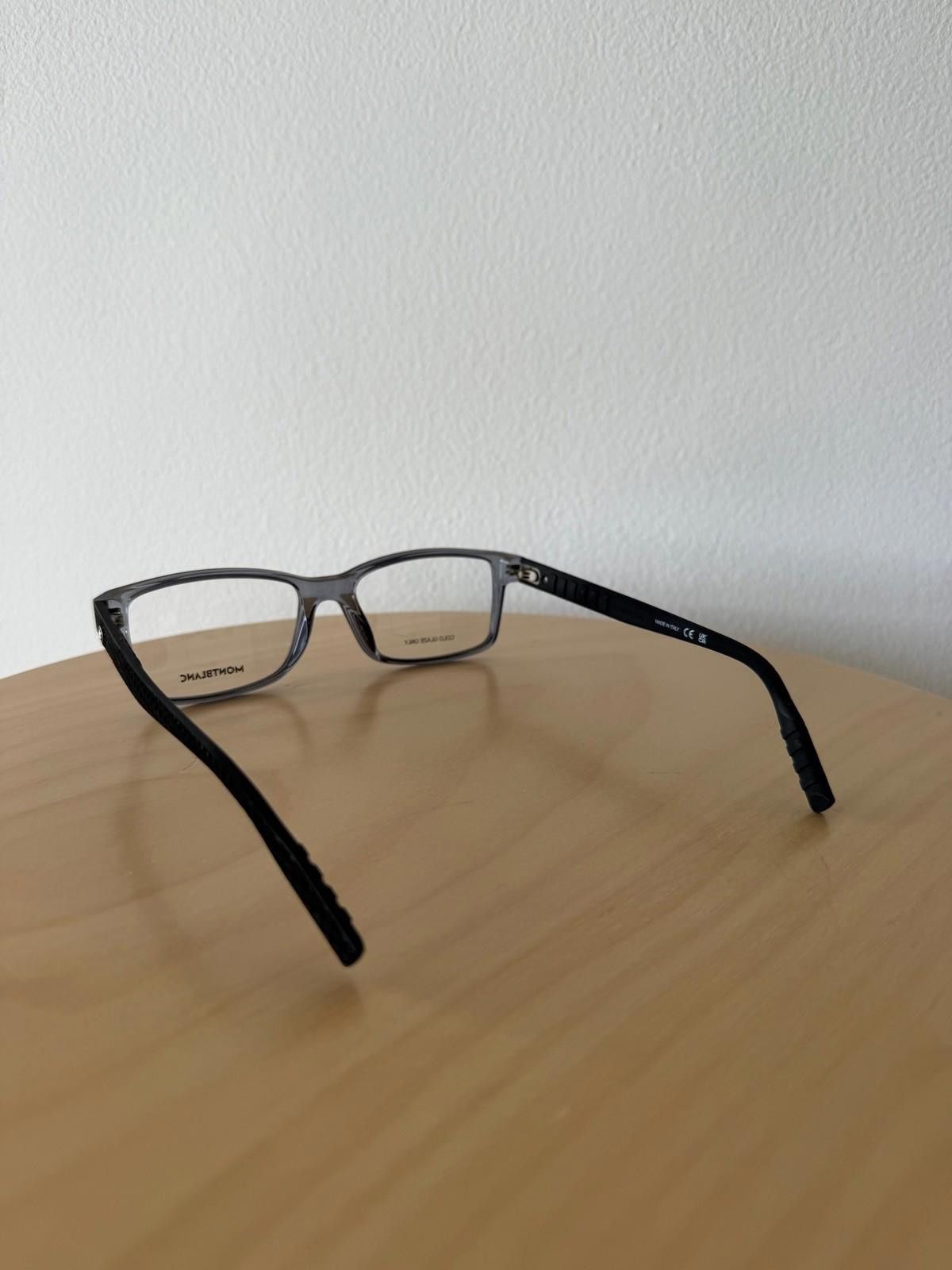 Montblanc New montblanc optical glasses frames eyeglasses MB0066O 003 Size ONE SIZE - 5 Thumbnail
