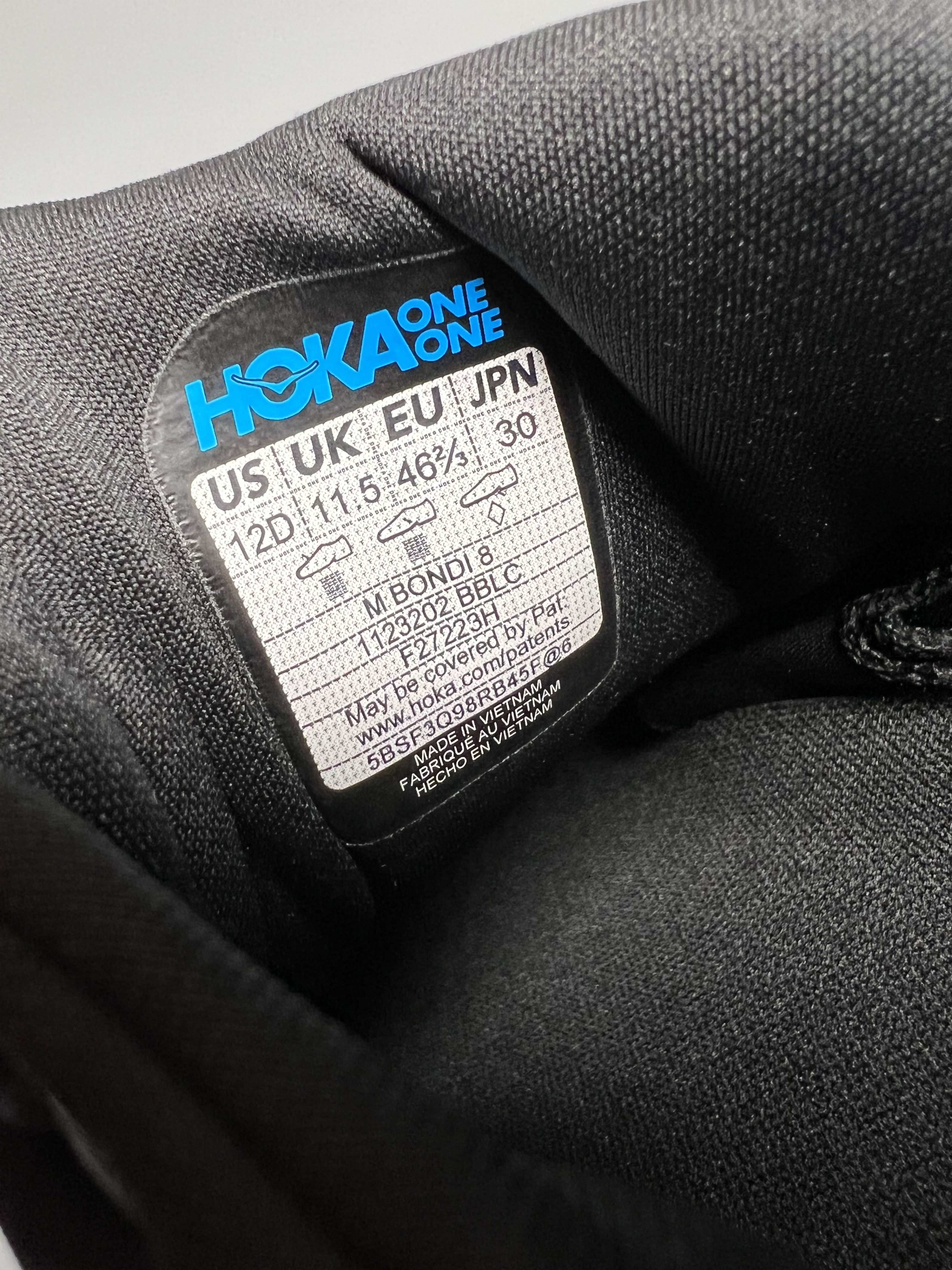 Hoka Hoka One One Bondi 8 Men's Running Shoes Walking Size US 12 / EU 45 - 19 Thumbnail