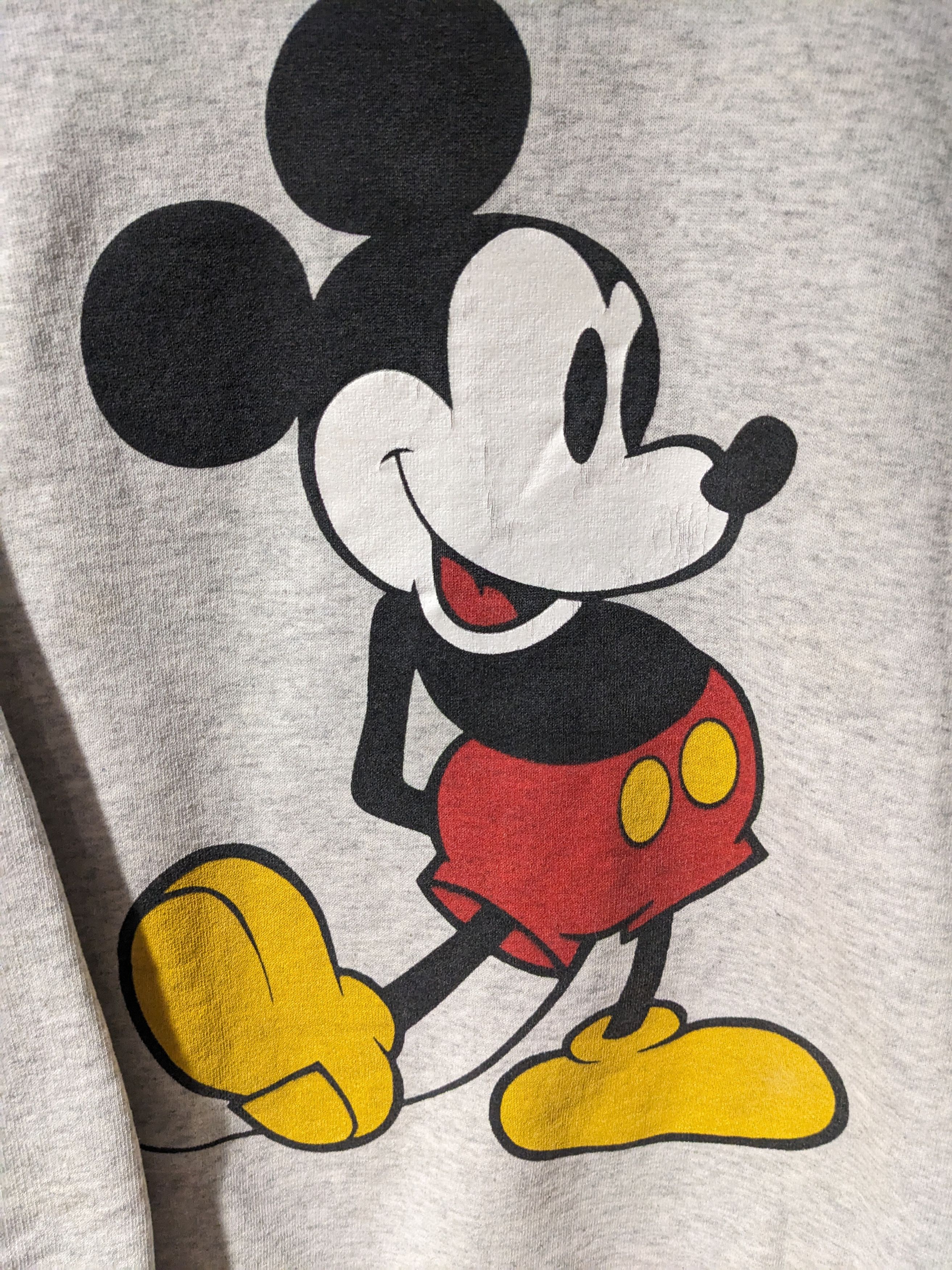 Disney × Vintage Vintage 90s Mickey Mouse Classic Stand X-Large Sweatshirt Size US XL / EU 56 / 4 - 2 Thumbnail
