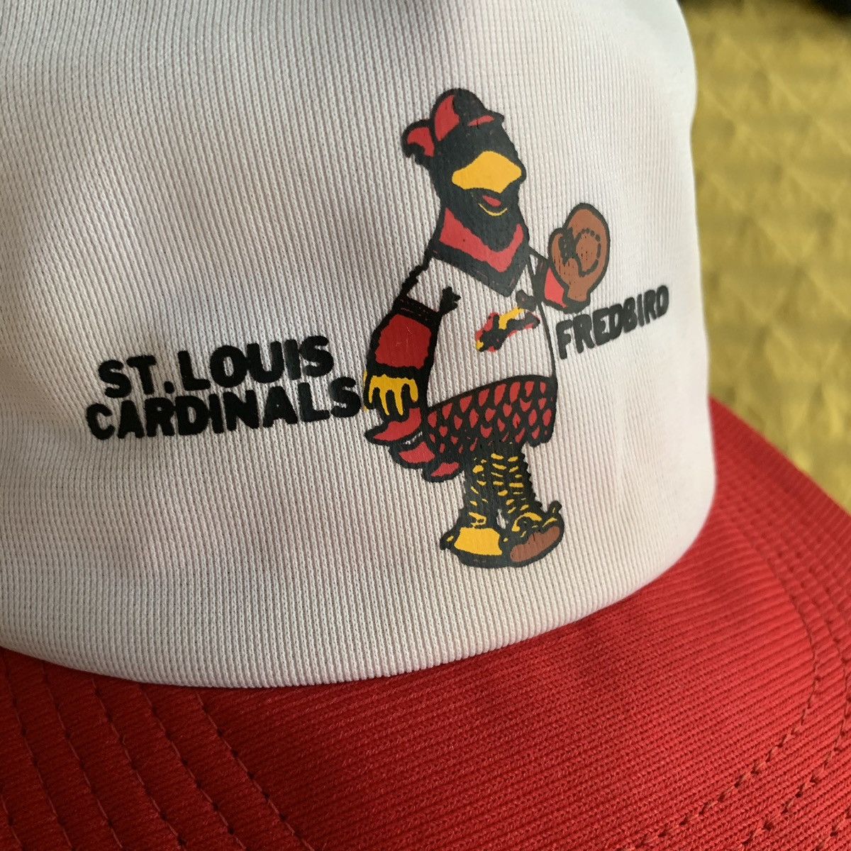MLB St. Louis Cardinals Fredbird snapback baseball trucker hat Size ONE SIZE - 5 Thumbnail