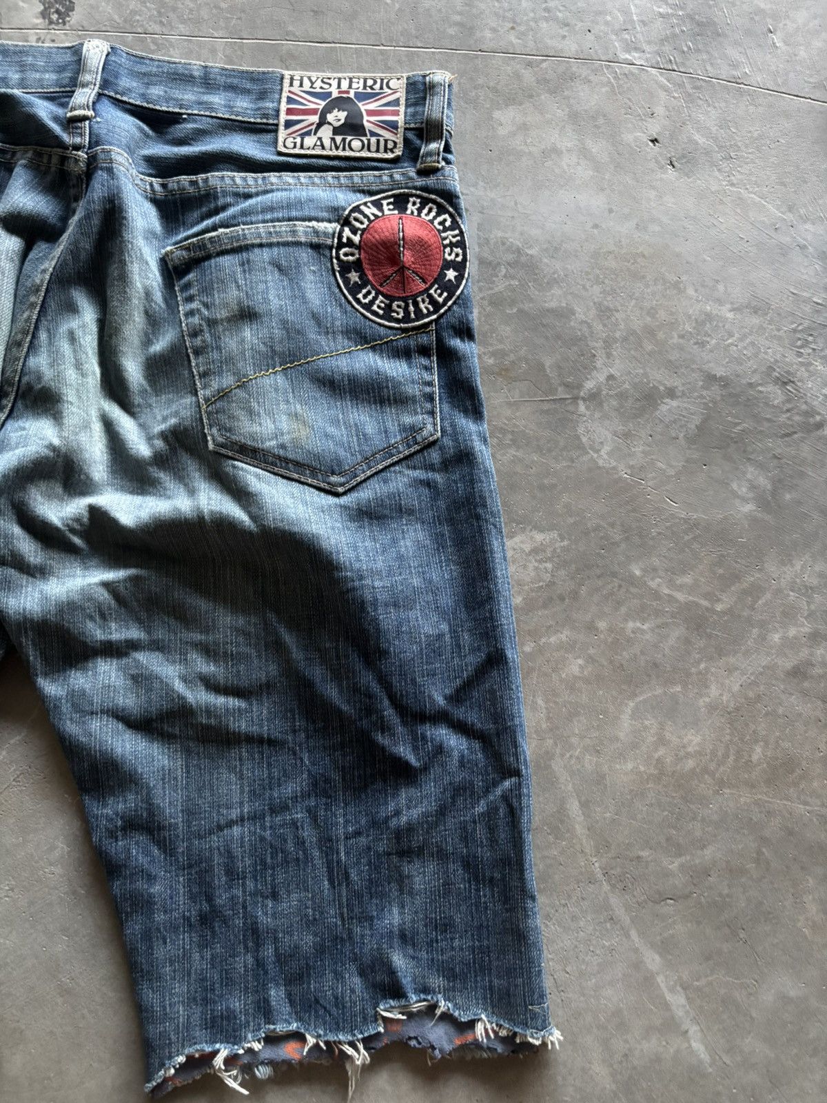 Hysteric Glamour HYSTERIC GLAMOUR Y2K studded punk patches short jeans Size US 30 / EU 46 - 13 Thumbnail