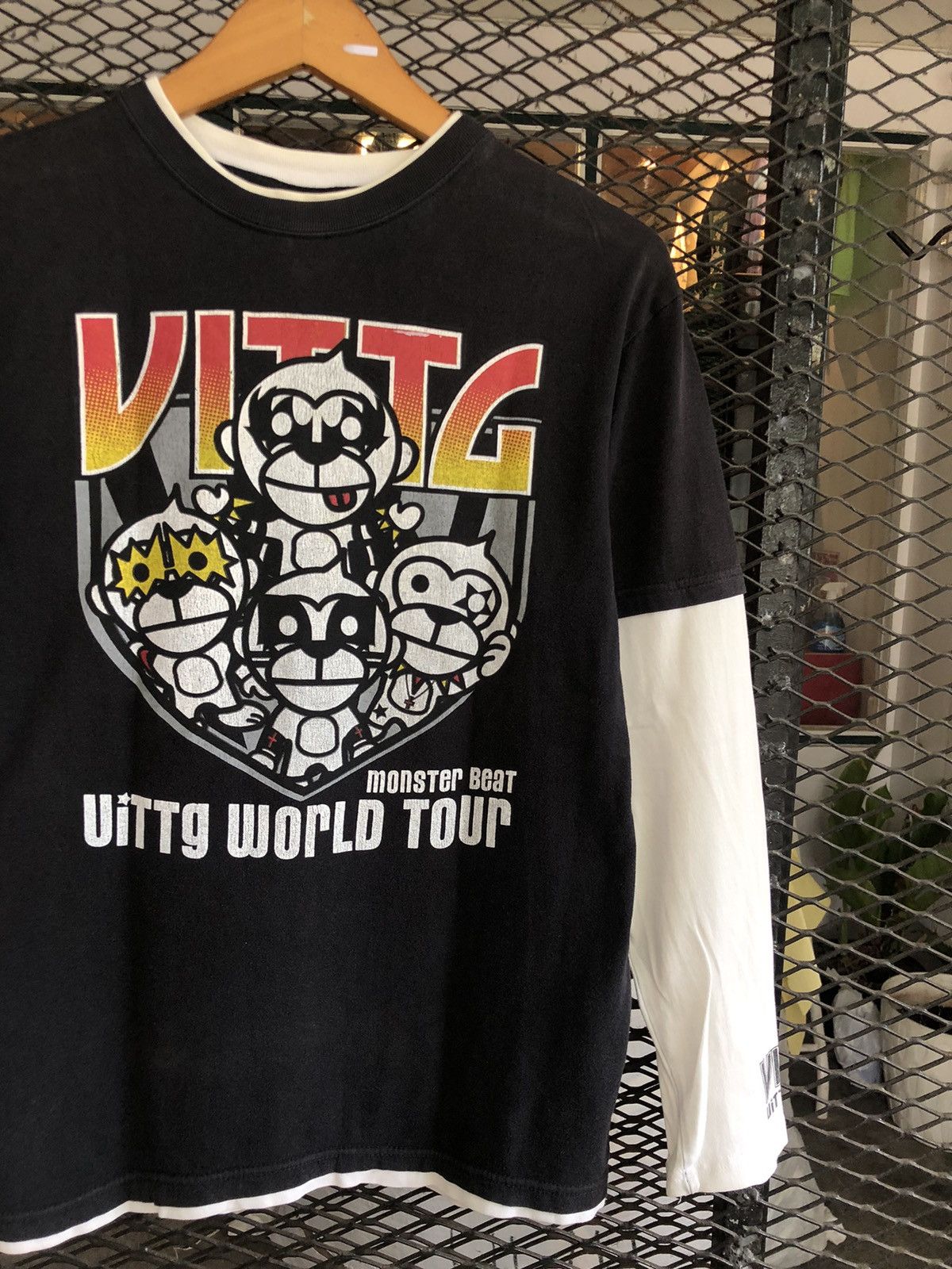 Band Tees × Hysteric Glamour × Japanese Brand VINTAGE UITTG “KISS” MONSTER BEAT WORLD TOUR LONGSLEEVE Size US L / EU 52-54 / 3 - 2 Thumbnail