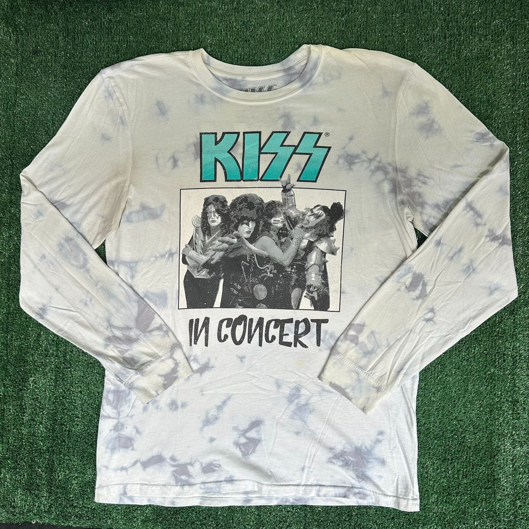 KISS KISS In Concert T-Shirt Long Sleeve Glam Metal Rock Band Tee Size US L / EU 52-54 / 3 - 1 Thumbnail