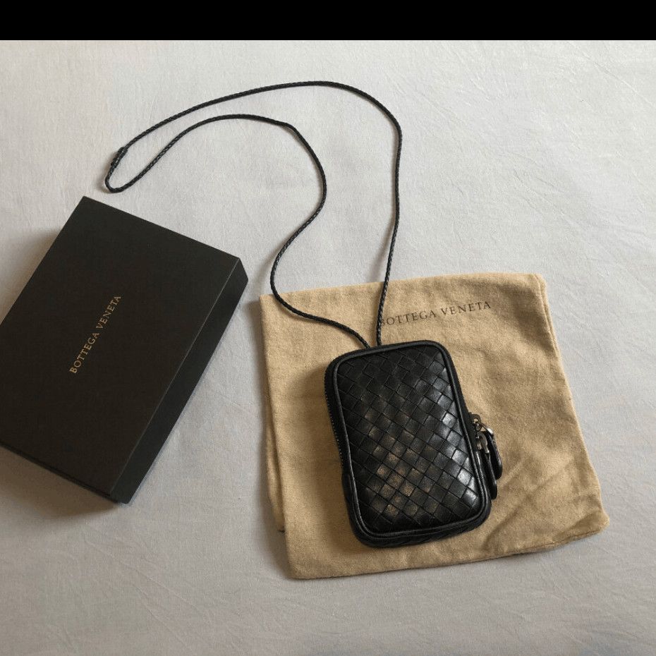Bottega Veneta Coin Pouch Necklace-2508