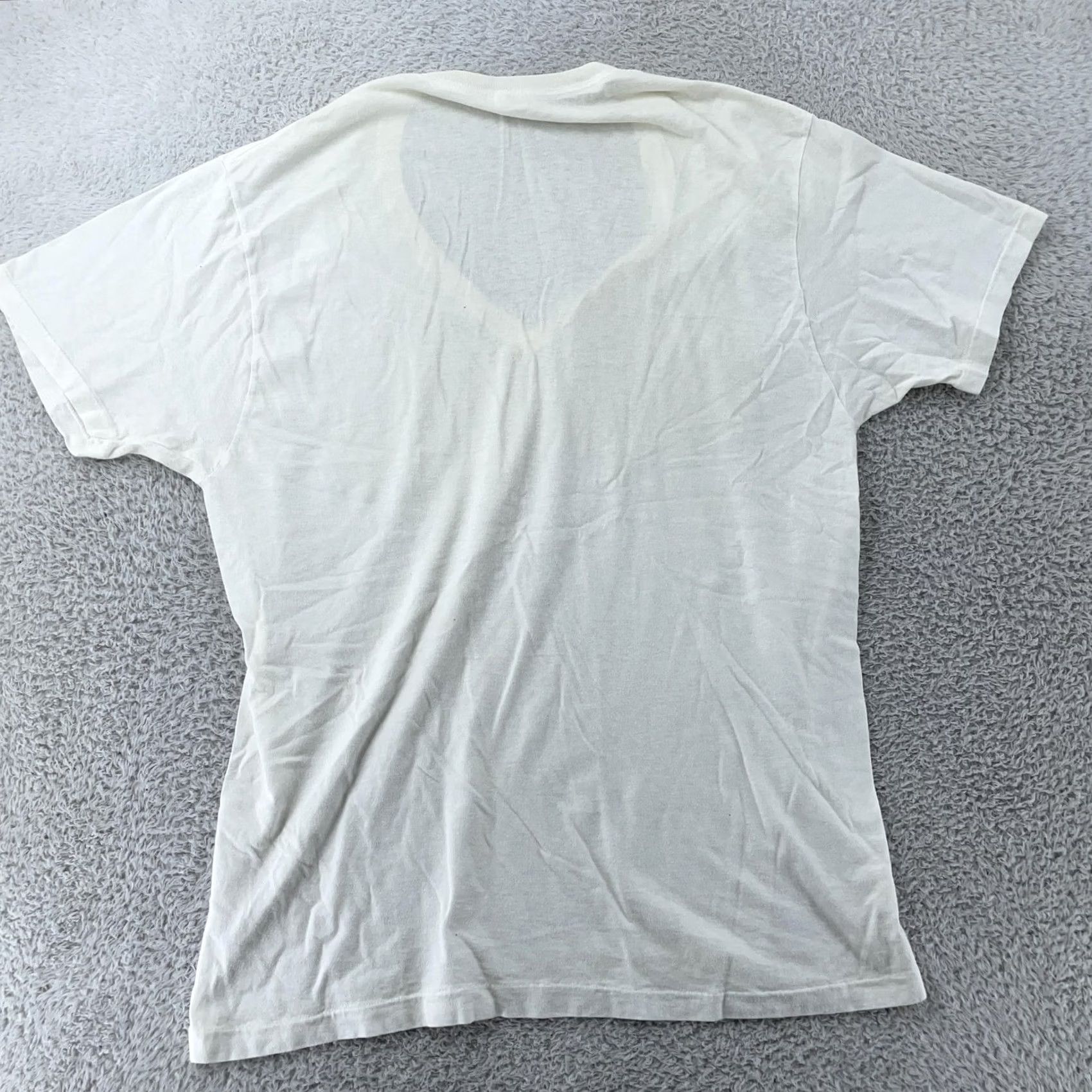 Jockey Vtg Jockey Blank White Deep V Neck Shirt Mens Medium Undershirt Classic Tee Size US M / EU 48-50 / 2 - 5 Thumbnail