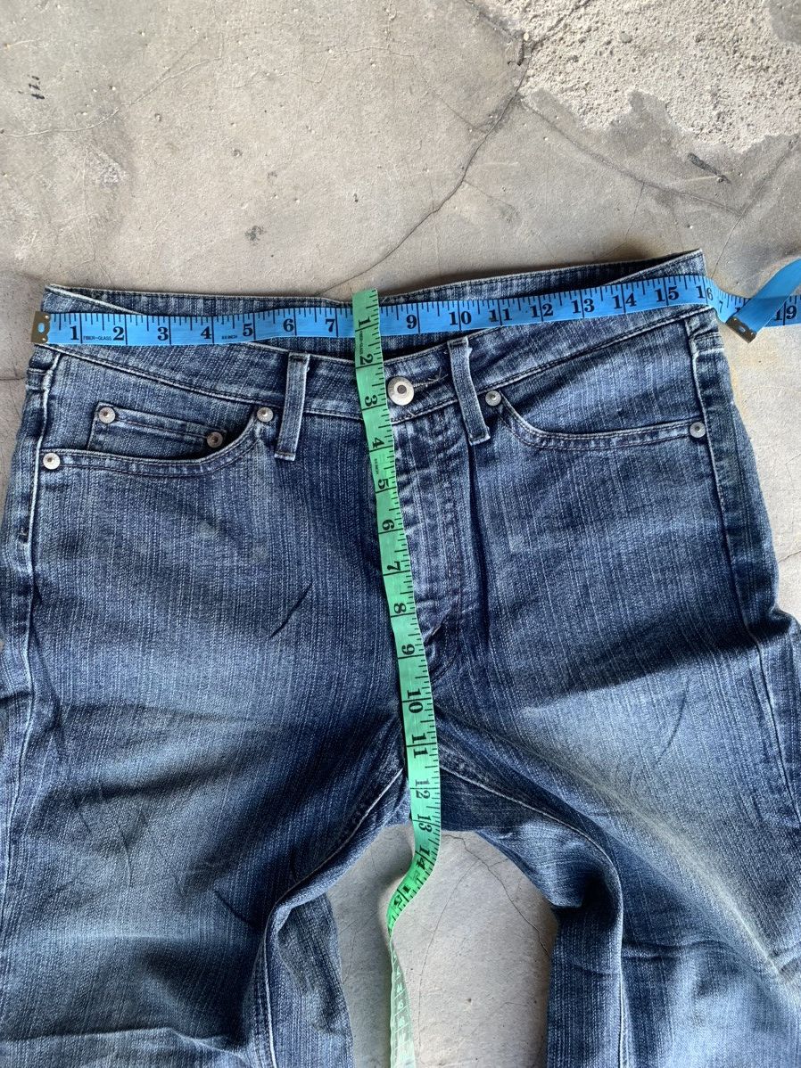 Japanese Brand Flare concept creative jeans. Size US 32 / EU 48 - 5 Thumbnail