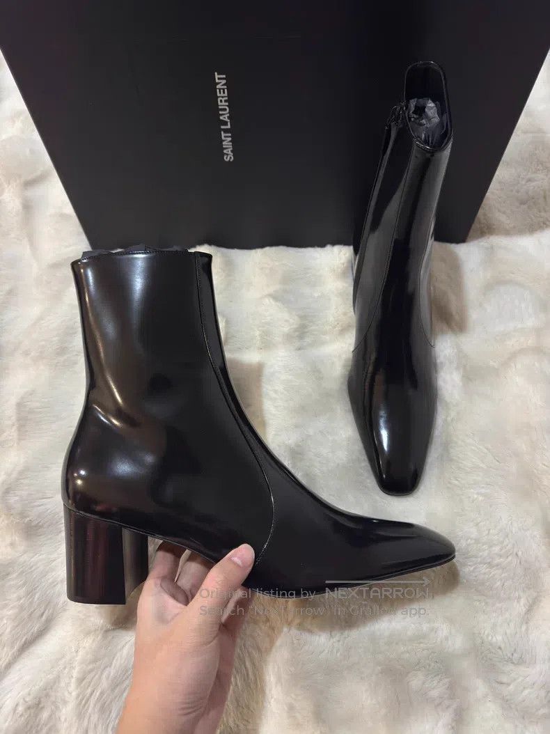 Saint Laurent Paris Saint Laurent Paris Men's Boots Size US 11 / EU 44 - 3 Thumbnail