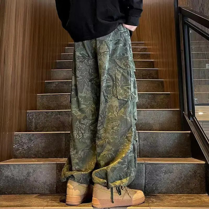 Japanese Brand American Camouflage Multi-Pocket Casual Pants Size US 32 / EU 48 - 2 Thumbnail