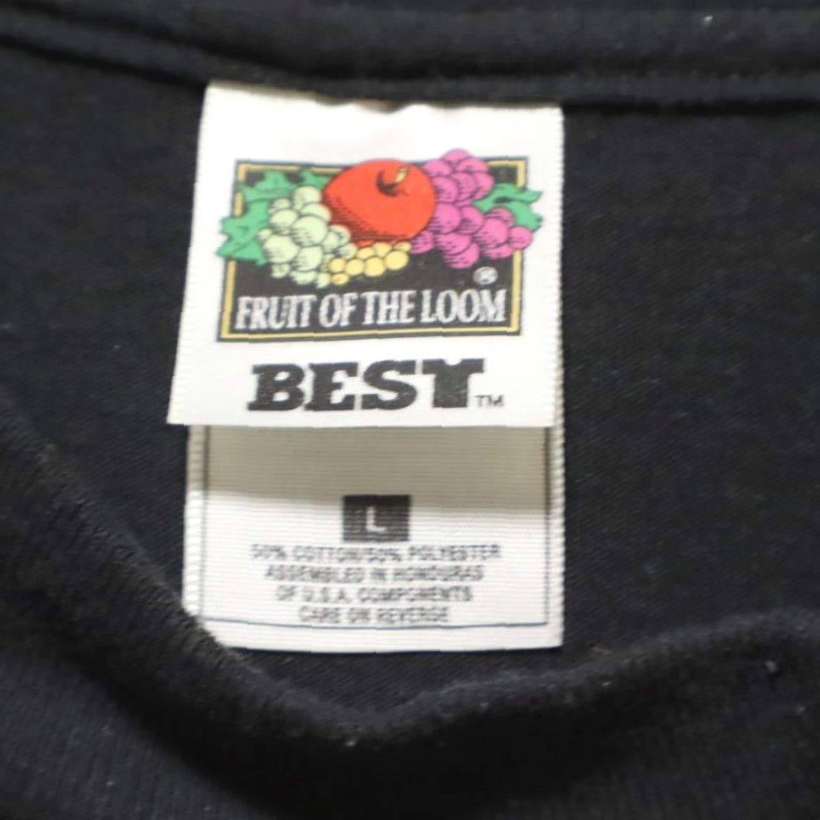Fruit Of The Loom VINTAGE Fruit of the Loom Ric Flair Whoo! T-Shirt Black Men's L VTG Shirt Men L Black Ric Flair Whoo! Solid T-Shirt Vintage Mens L Size US L / EU 52-54 / 3 - 5 Thumbnail