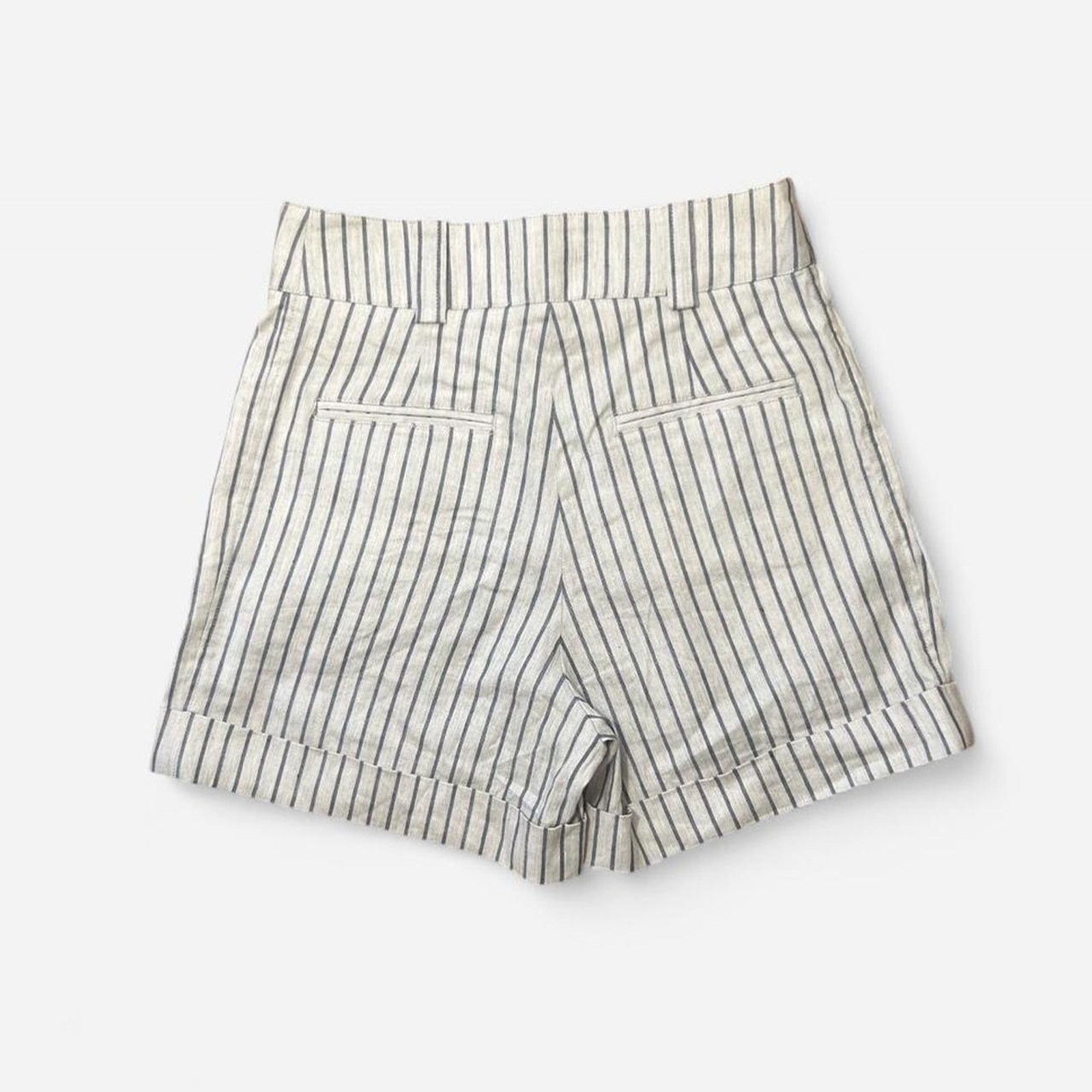 G. Label by goop Goop linen blend tailored shorts Size 26" / US 2 / IT 38 - 2 Thumbnail
