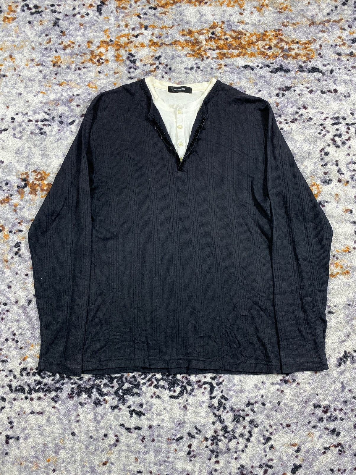 If Six Was Nine × Japanese Brand × Le Grande Bleu (L.G.B.) Petitreitre double layer western style longsleeve Size US L / EU 52-54 / 3 - 2 Thumbnail