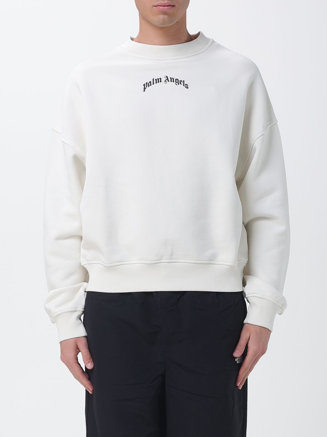 Palm Angels Palm Angels Sweatshirt Men White Size US XS / EU 42 / 0 - 1 Thumbnail