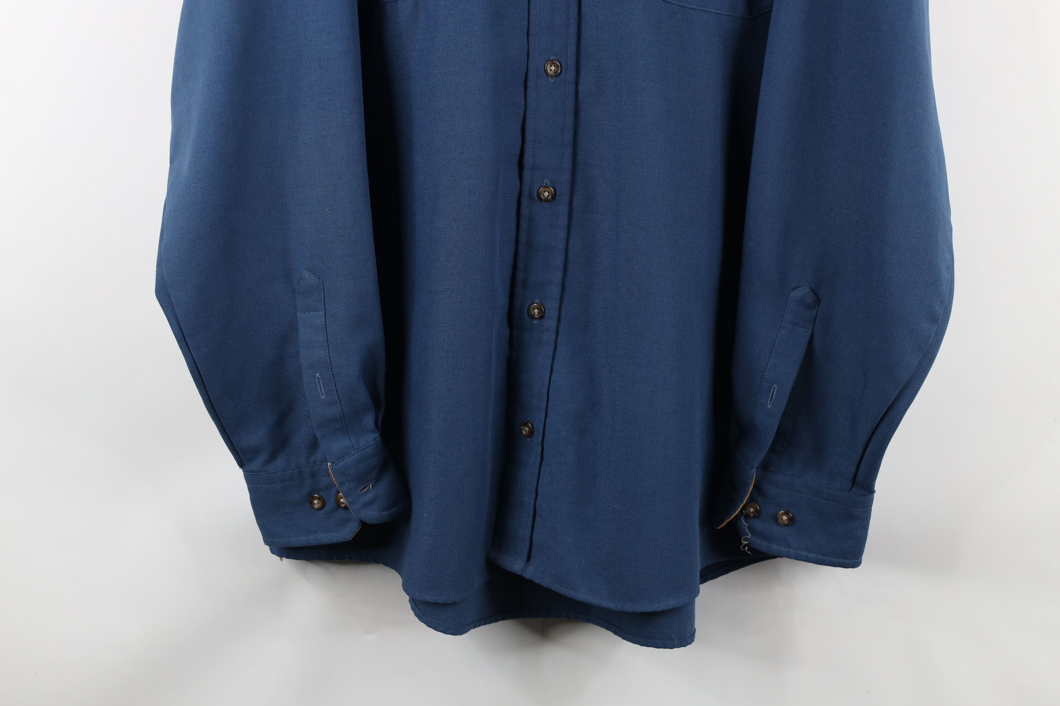 Cabelas × Vintage Vintage 90s Cabelas Double Pocket Collared Button Shirt Size US XL / EU 56 / 4 - 3 Thumbnail