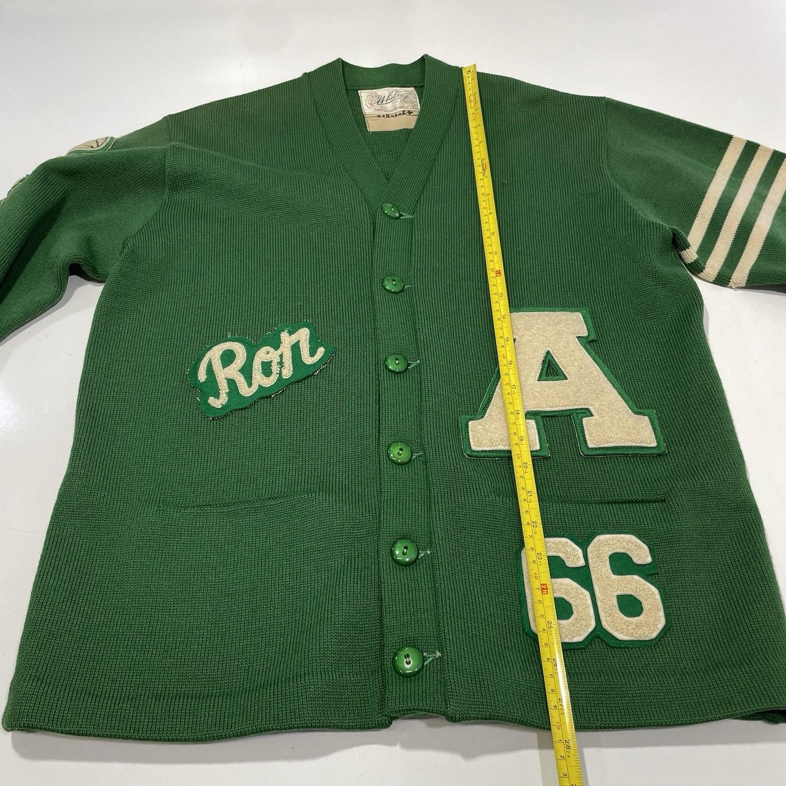 BetterTM VTG 50’s LA Letterman Jacket Football Baseball Cardigan Wool Size US M / EU 48-50 / 2 - 8 Thumbnail
