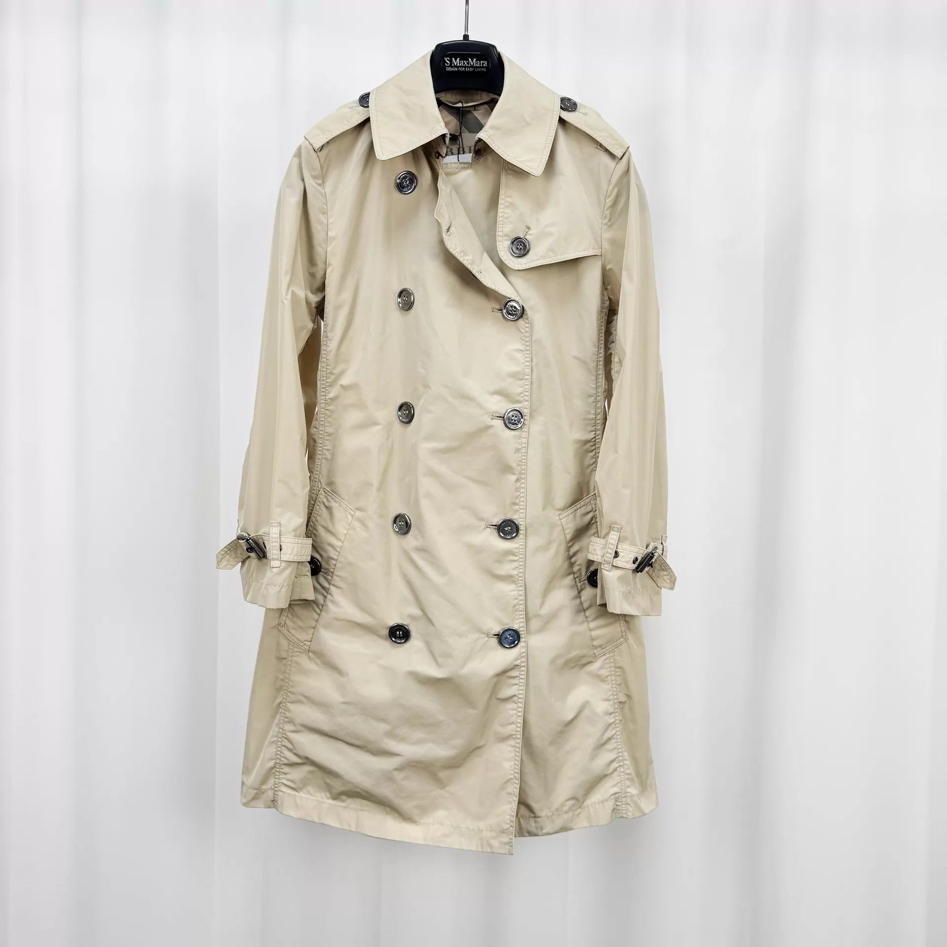 Burberry Burberry Check Lining DB Trench UK6 99N Beltless Size XS / US 0-2 / IT 36-38 - 1 Thumbnail