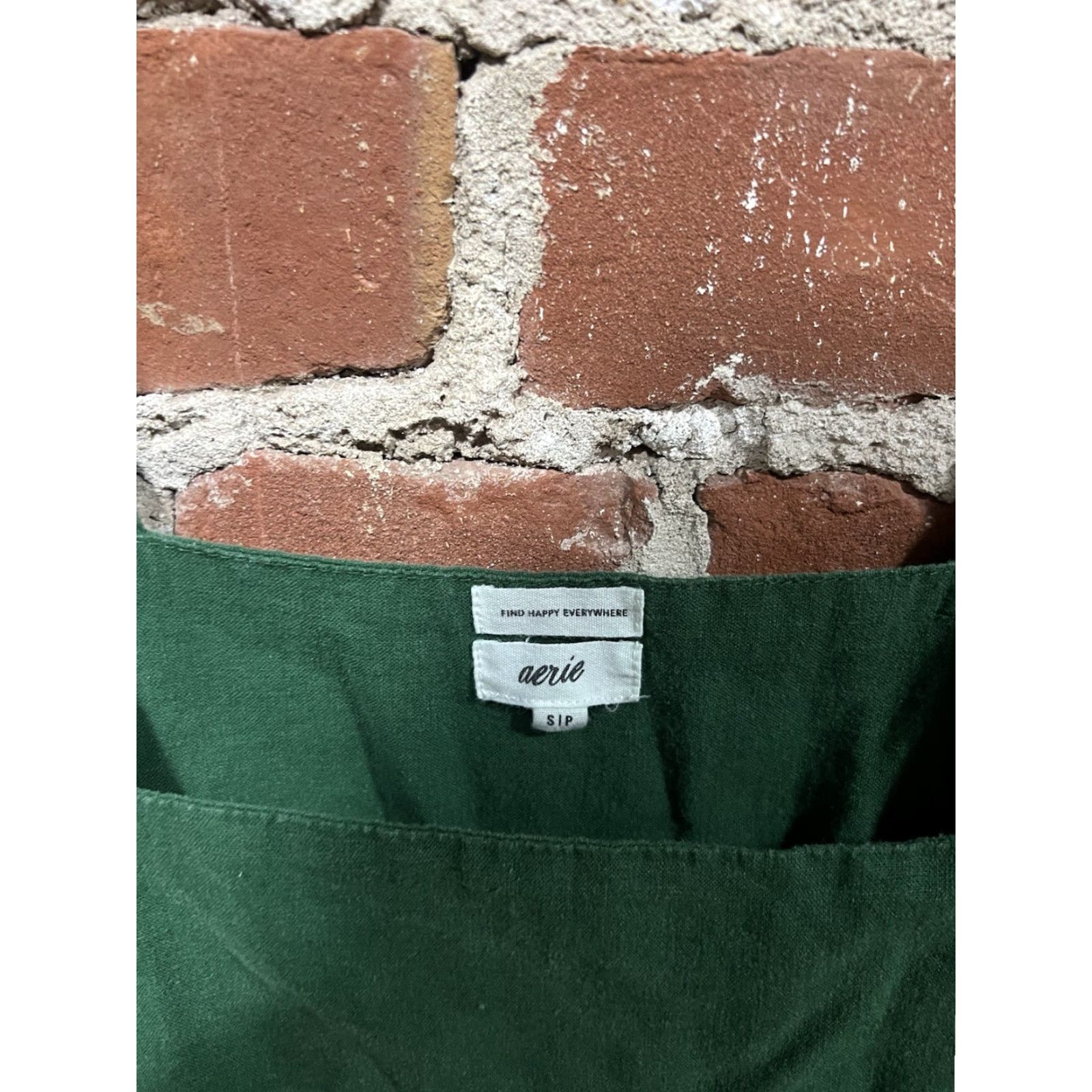 Vintage Aerie Womens Green Sleeveless Short Slip Dress PS Petite Short Dress Sleeveless Slip Dress Womens Green PS Petite Size 28" / US 6 / IT 42 - 3 Thumbnail